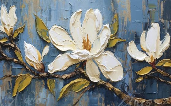 Fototapeta Tom 3D Magnolia