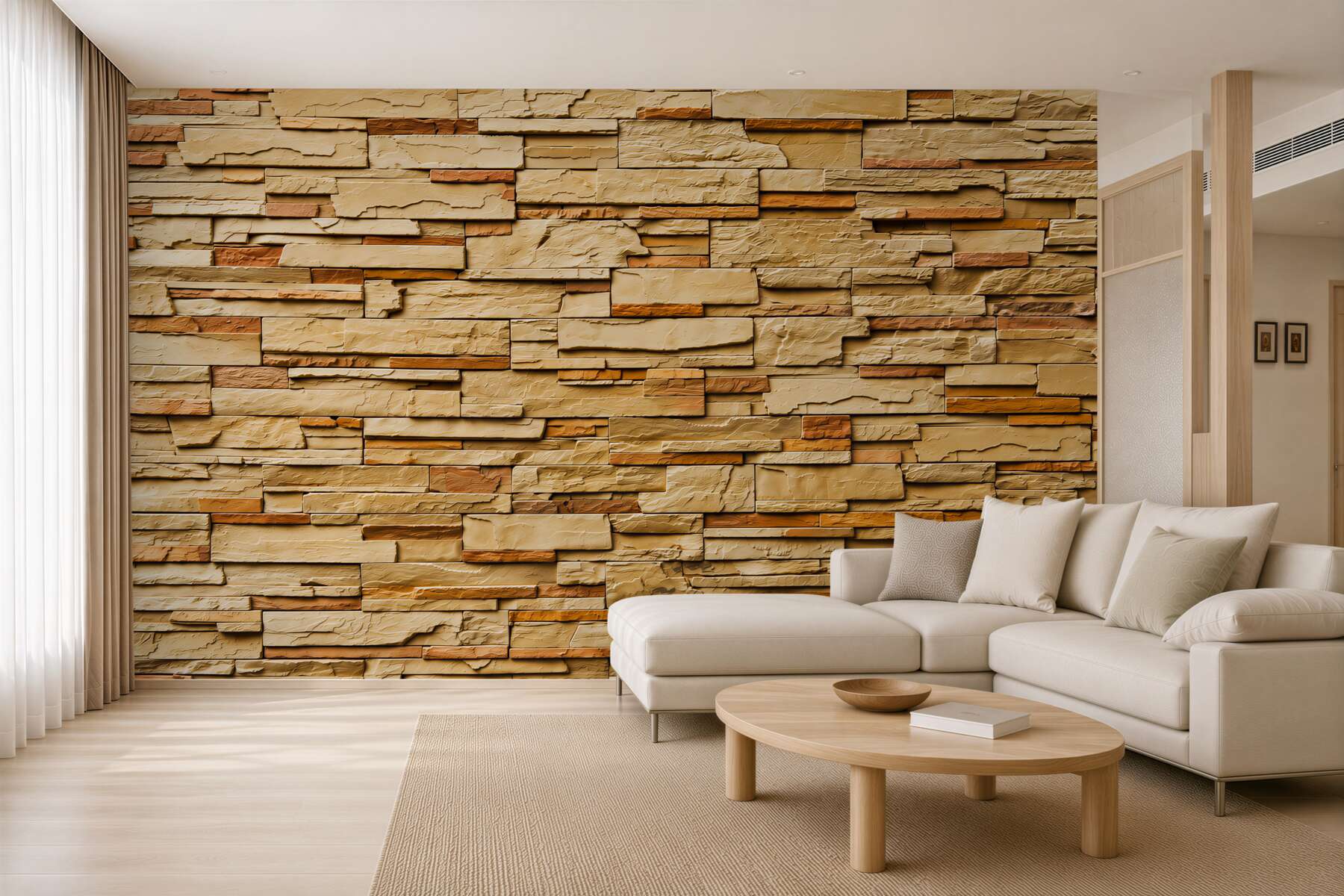 Fototapeta brązowy kamienny mur?v2345
