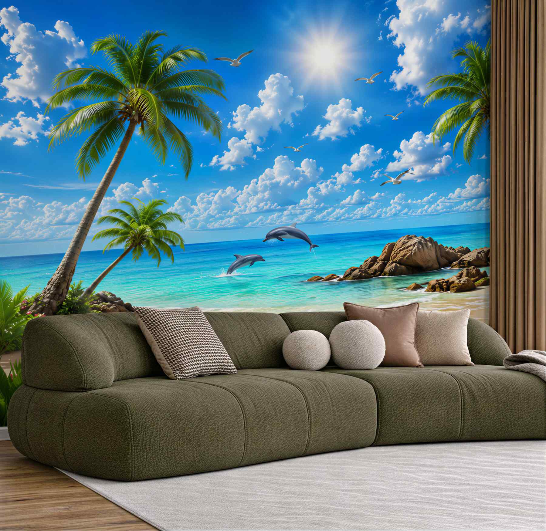 Fototapeta morze tropikalna plaża natura?v2345