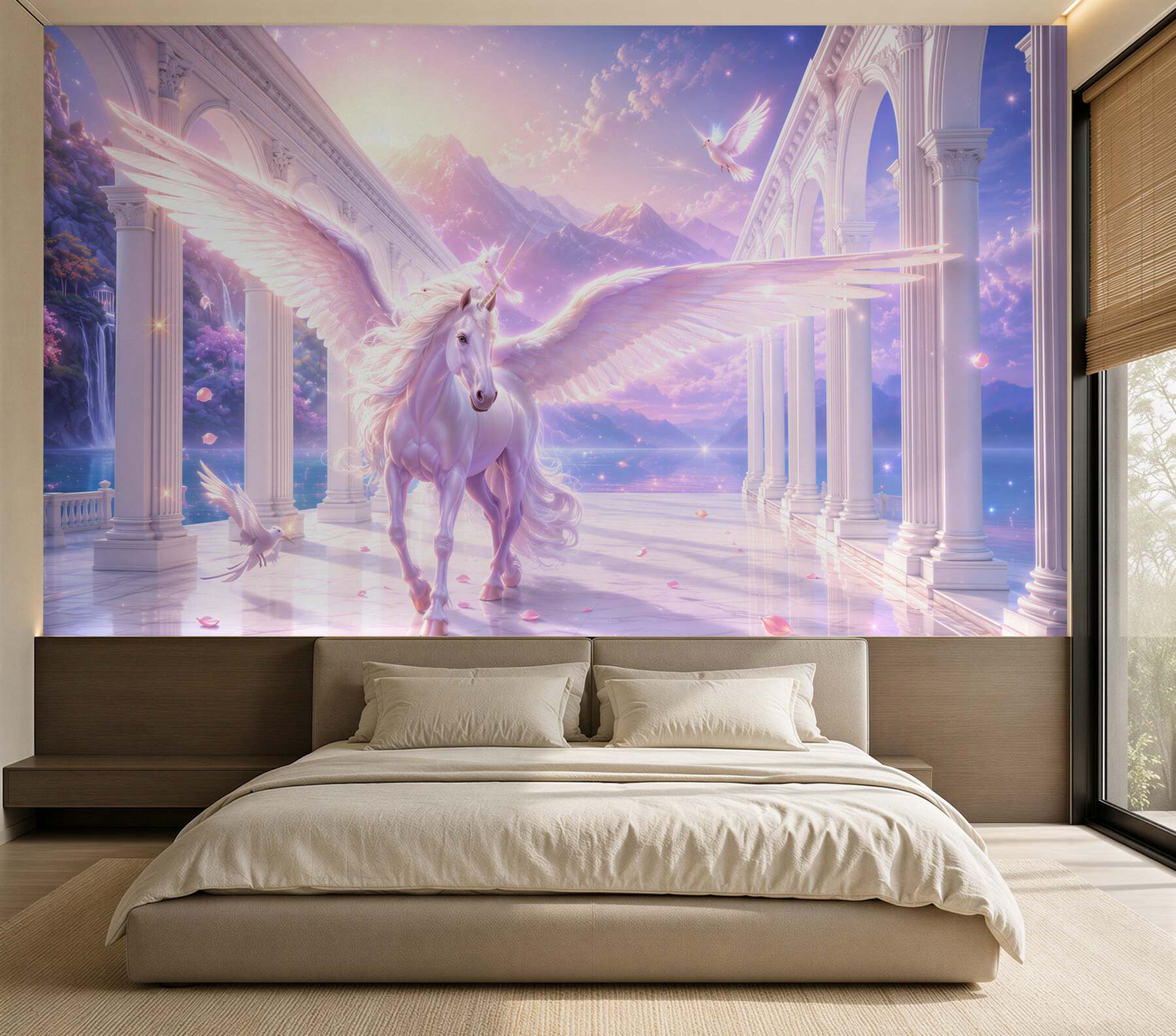 Fototapeta latający jednorożec fantasy?v2345
