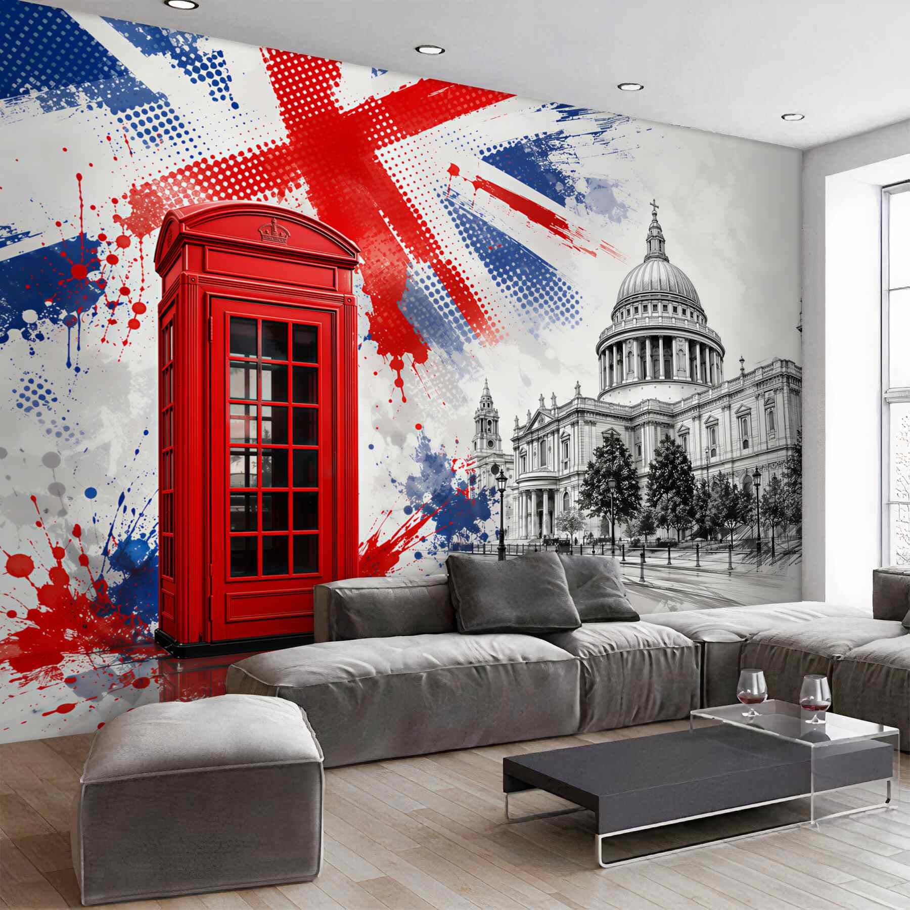 Fototapeta błyszcząca wizytówka Londynu?v2345