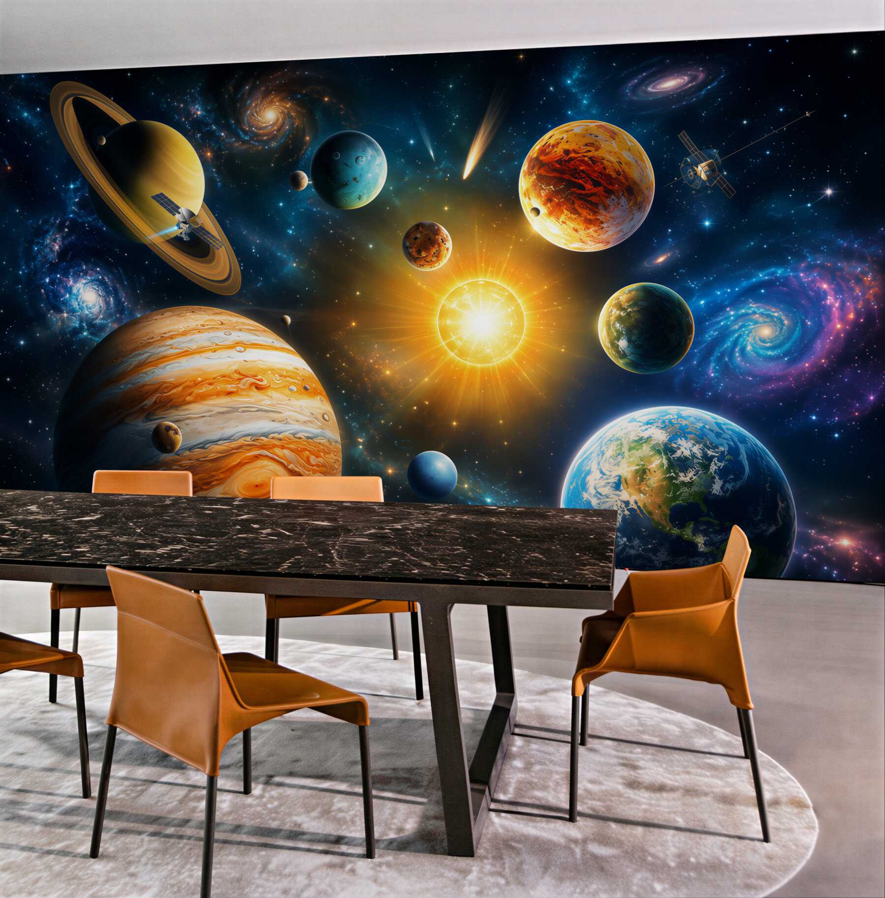 Fototapeta piękno różnych planet?v2345