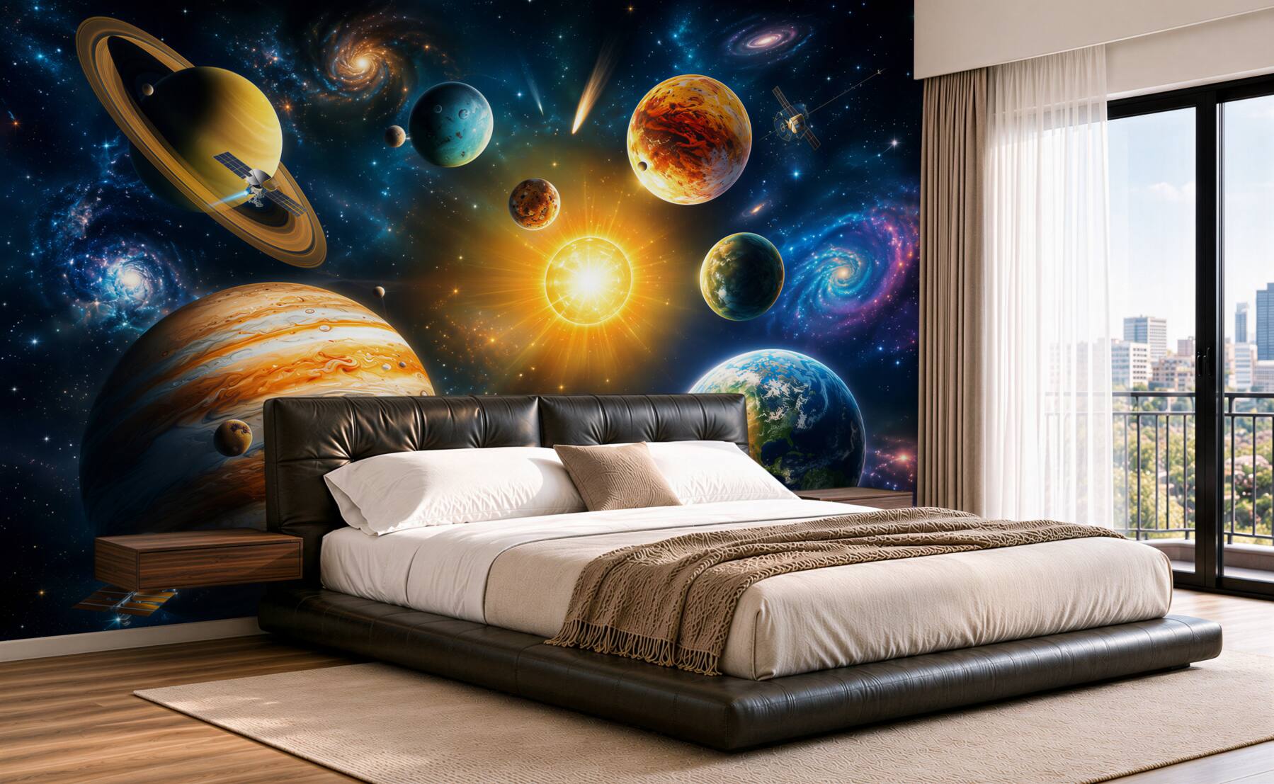 Fototapeta piękno różnych planet?v2345