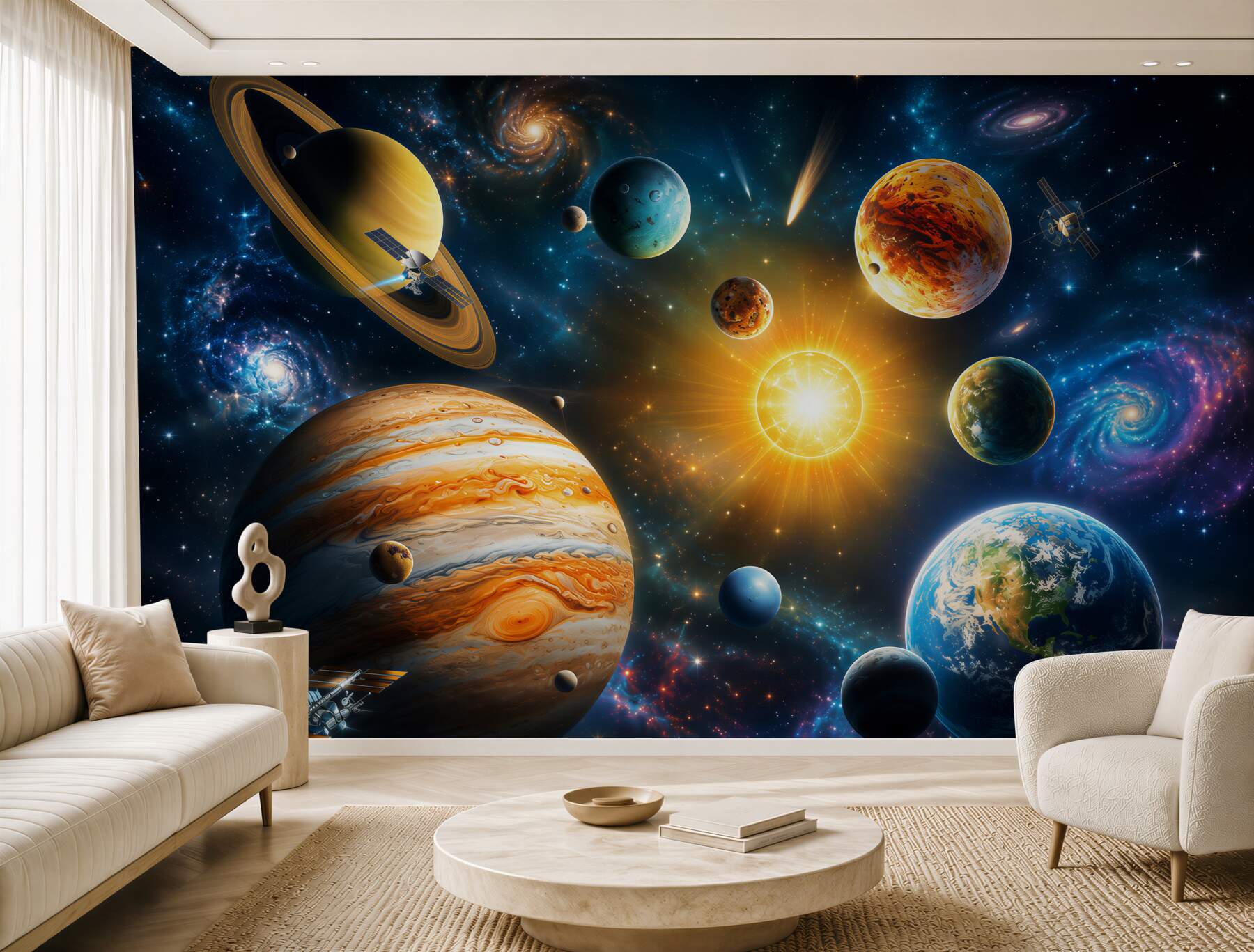 Fototapeta piękno różnych planet?v2345