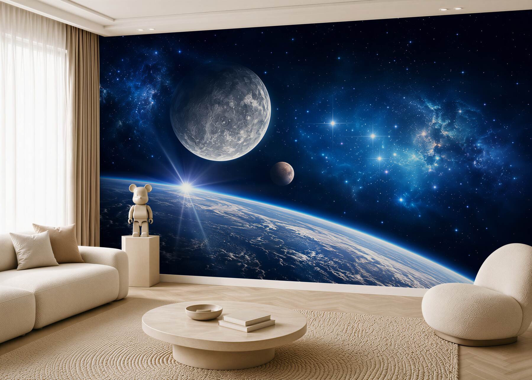 Fototapeta Przestrzeń kosmiczna, niebo i atmosfera?v2345
