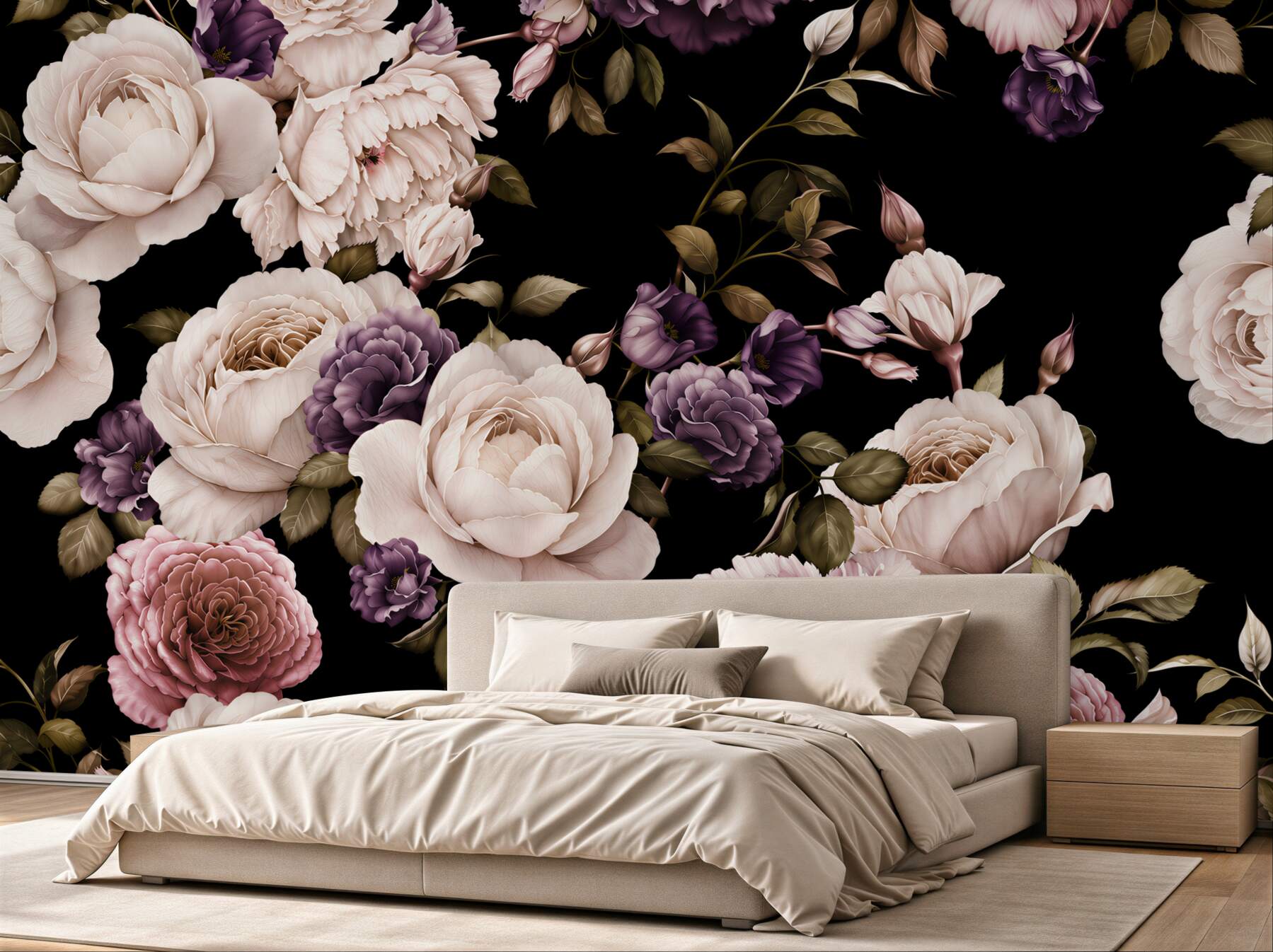 Fototapeta peonie na ciemnym tle?v2345