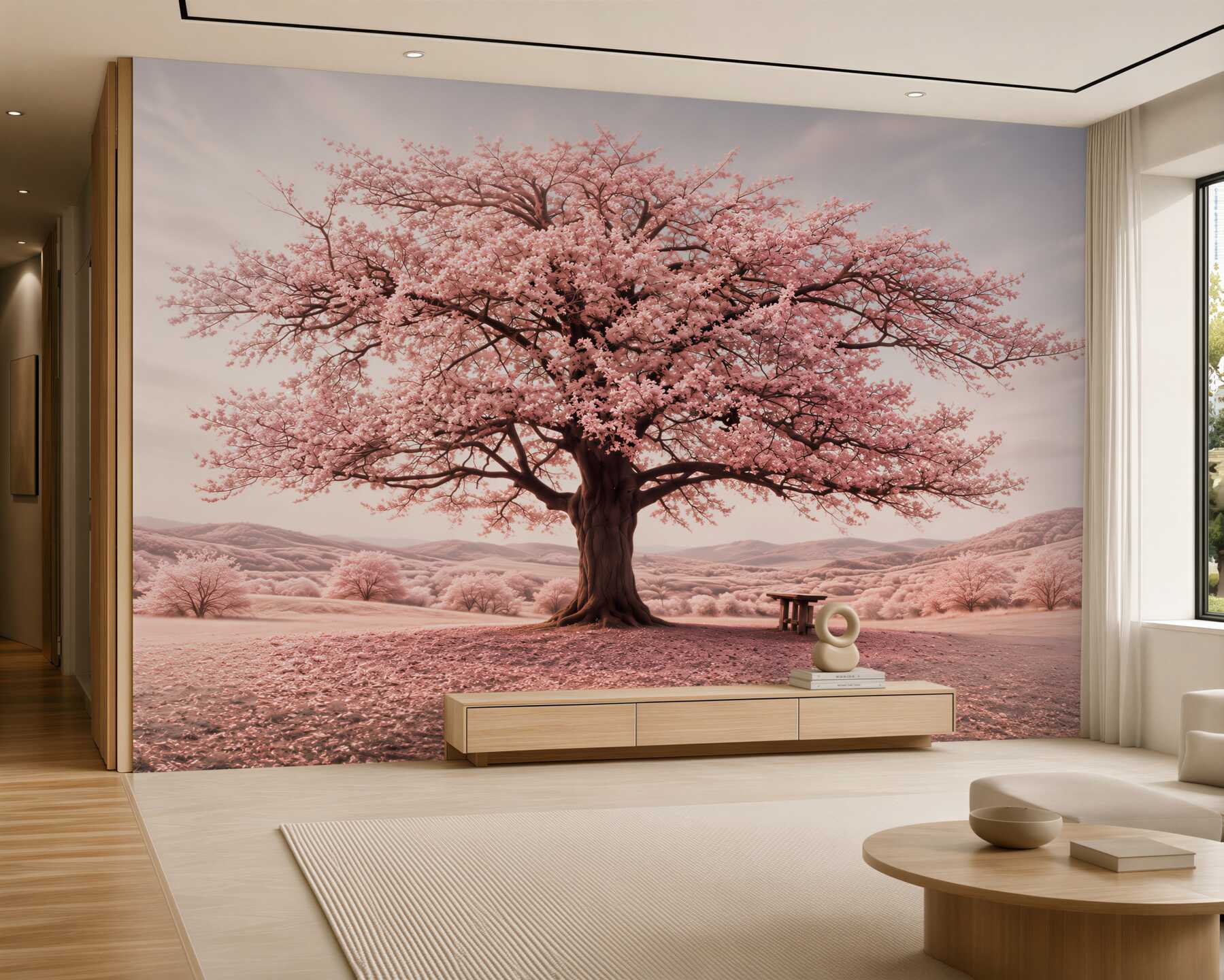 Fototapeta Natura w różowych kolorach