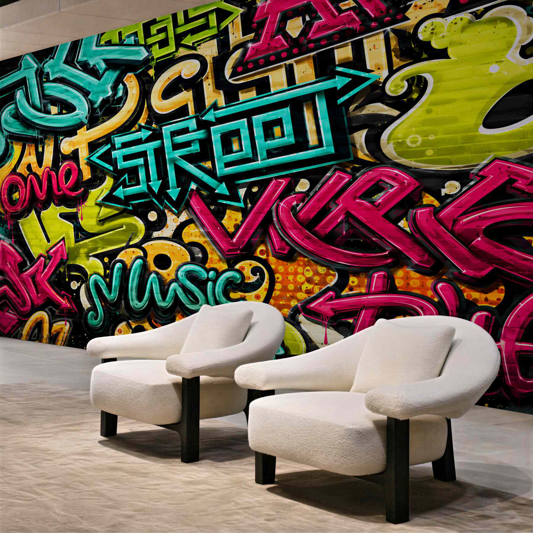 Fototapeta litery w stylu graffiti?v2345