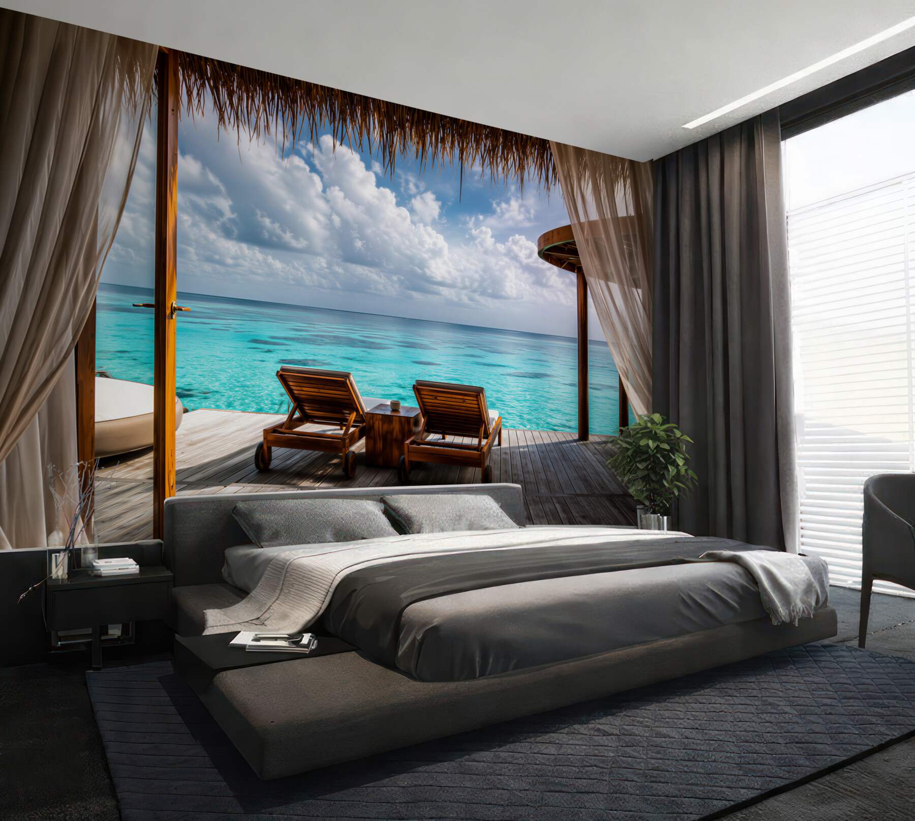 Fototapeta balkon z dostępem do oceanu?v2345