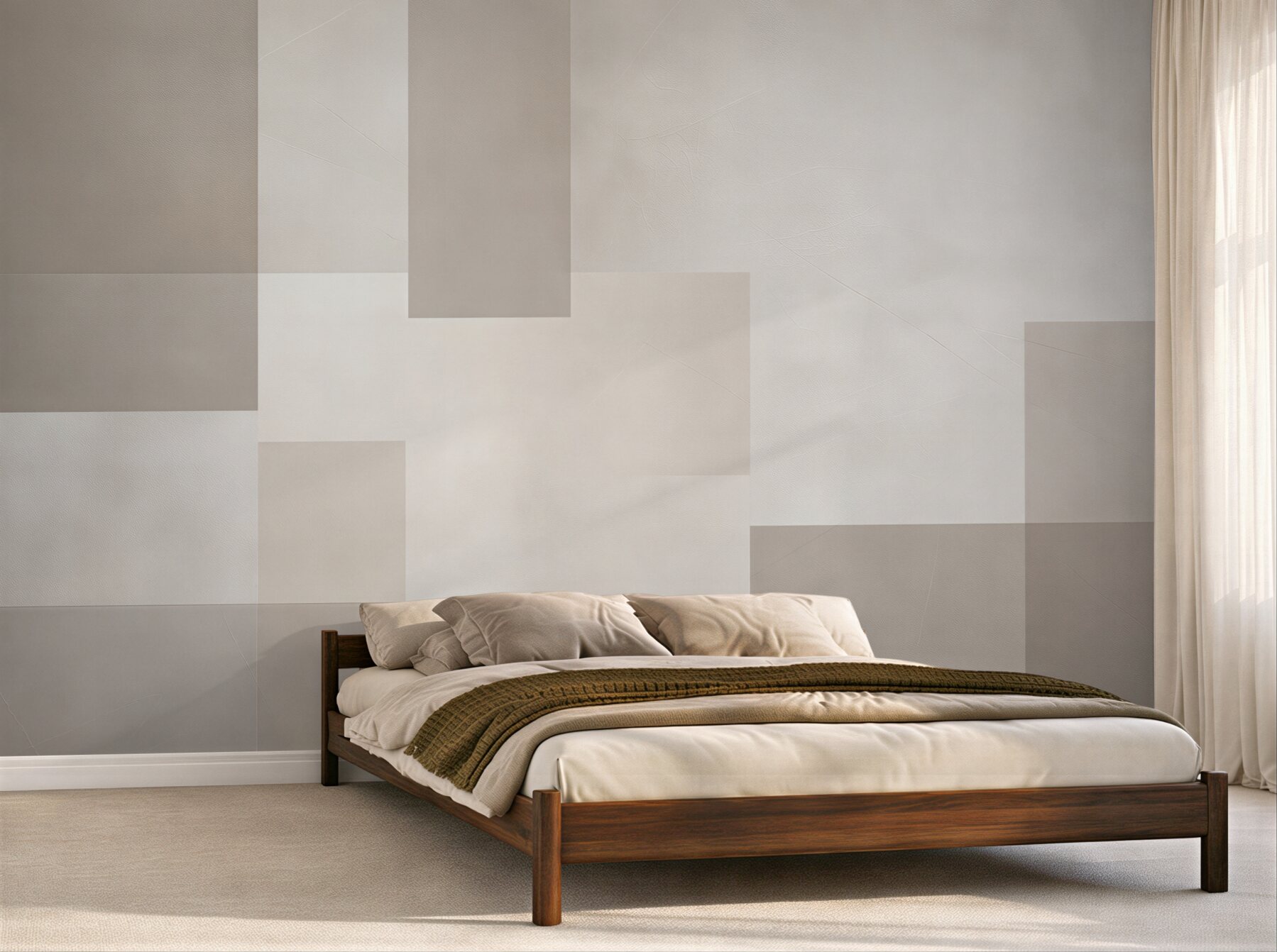 Fototapeta geometryczne prostokąty beżowe minimalistyczne do nowoczesnego wnętrza?v2345