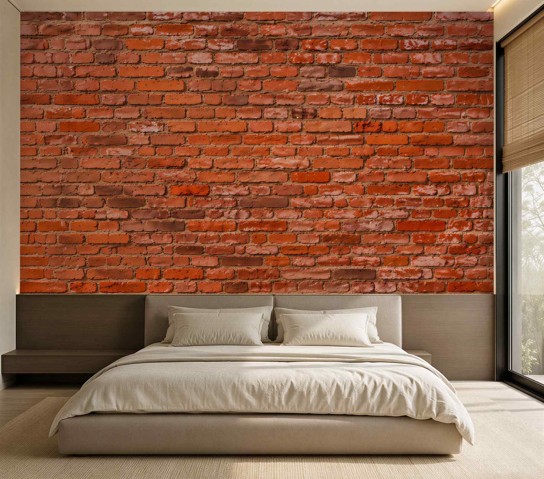 Fototapeta stary brązowy mur z cegły?v2345