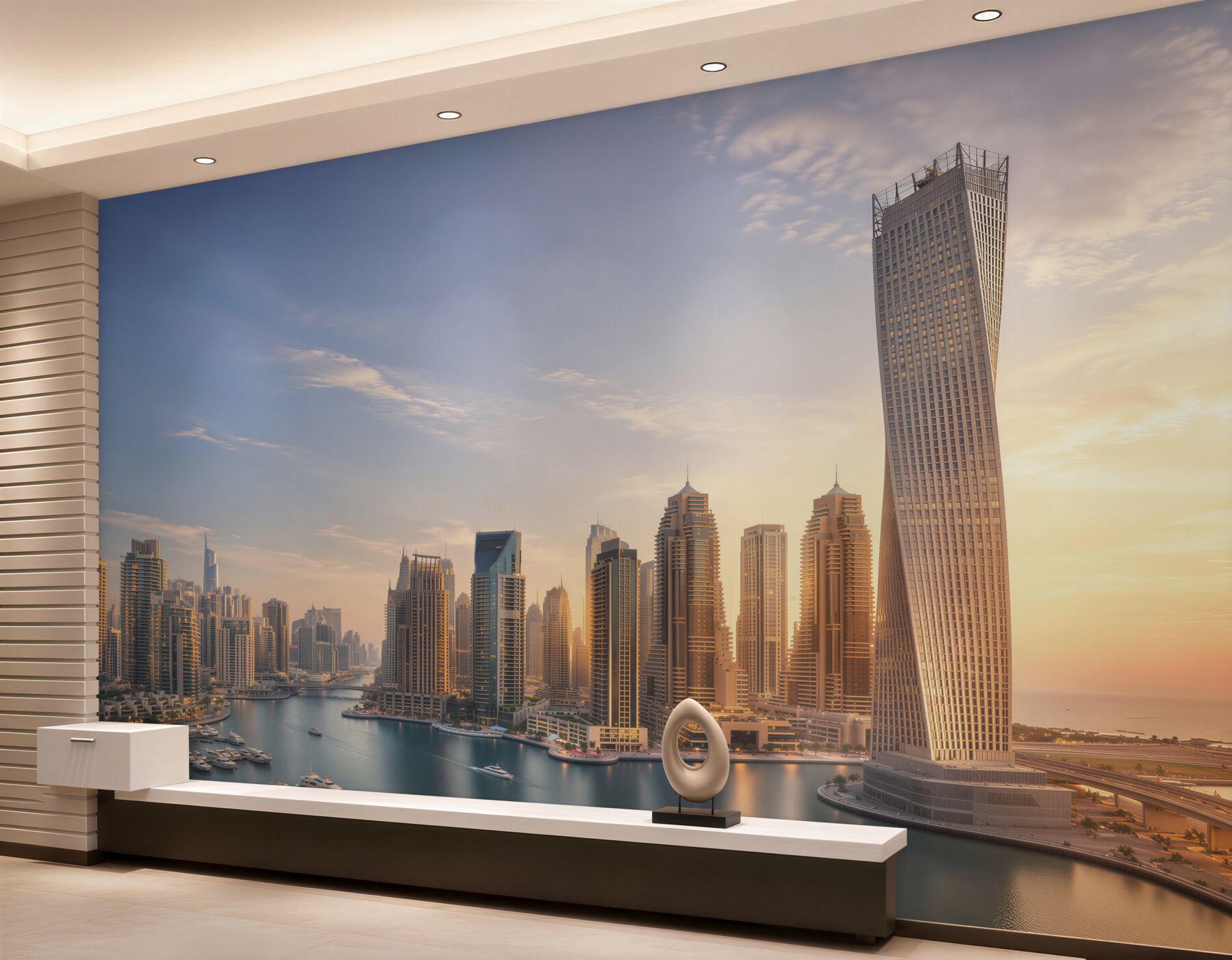 Fototapeta miejski krajobraz Dubaju?v2345
