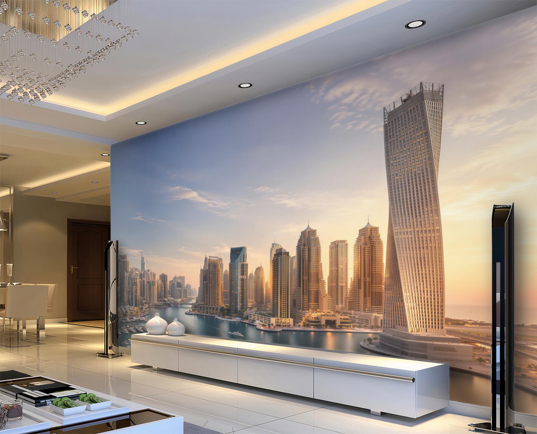 Fototapeta miejski krajobraz Dubaju?v2345