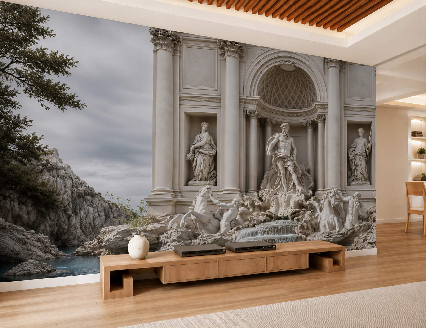Fototapeta rzeźby przy Fontannie di Trevi?v2345