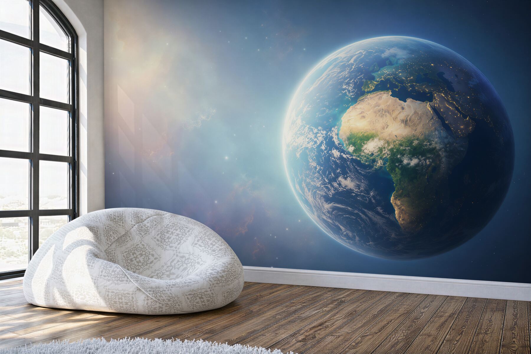 Fototapeta planeta Ziemia i Afryka?v2345