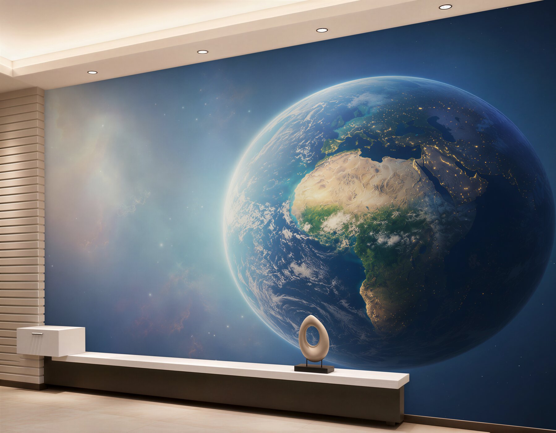 Fototapeta planeta Ziemia i Afryka?v2345