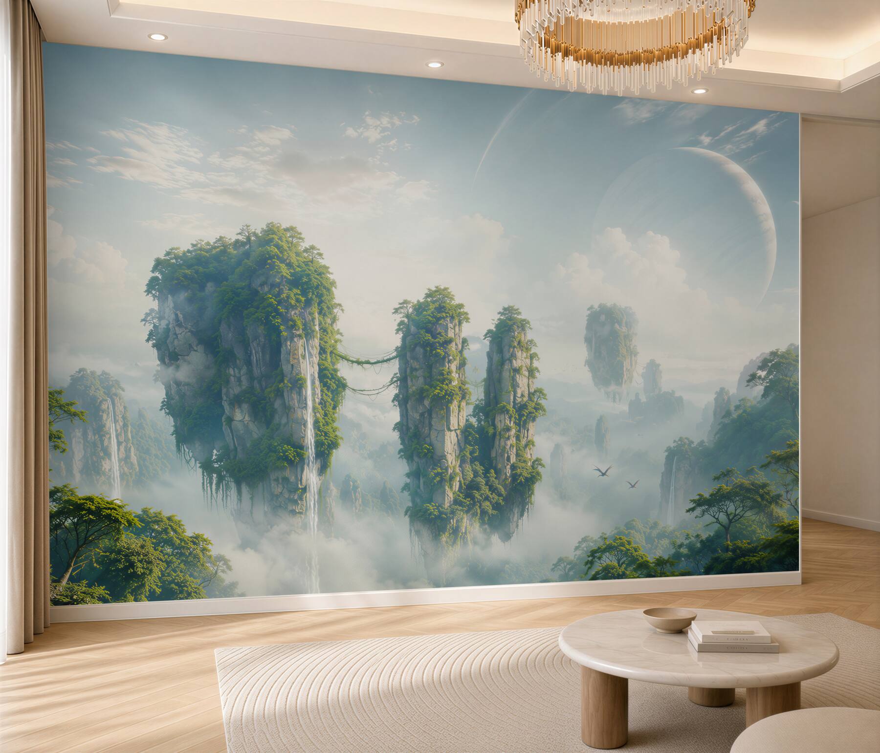 Fototapeta fantastyczna planeta Pandora?v2345