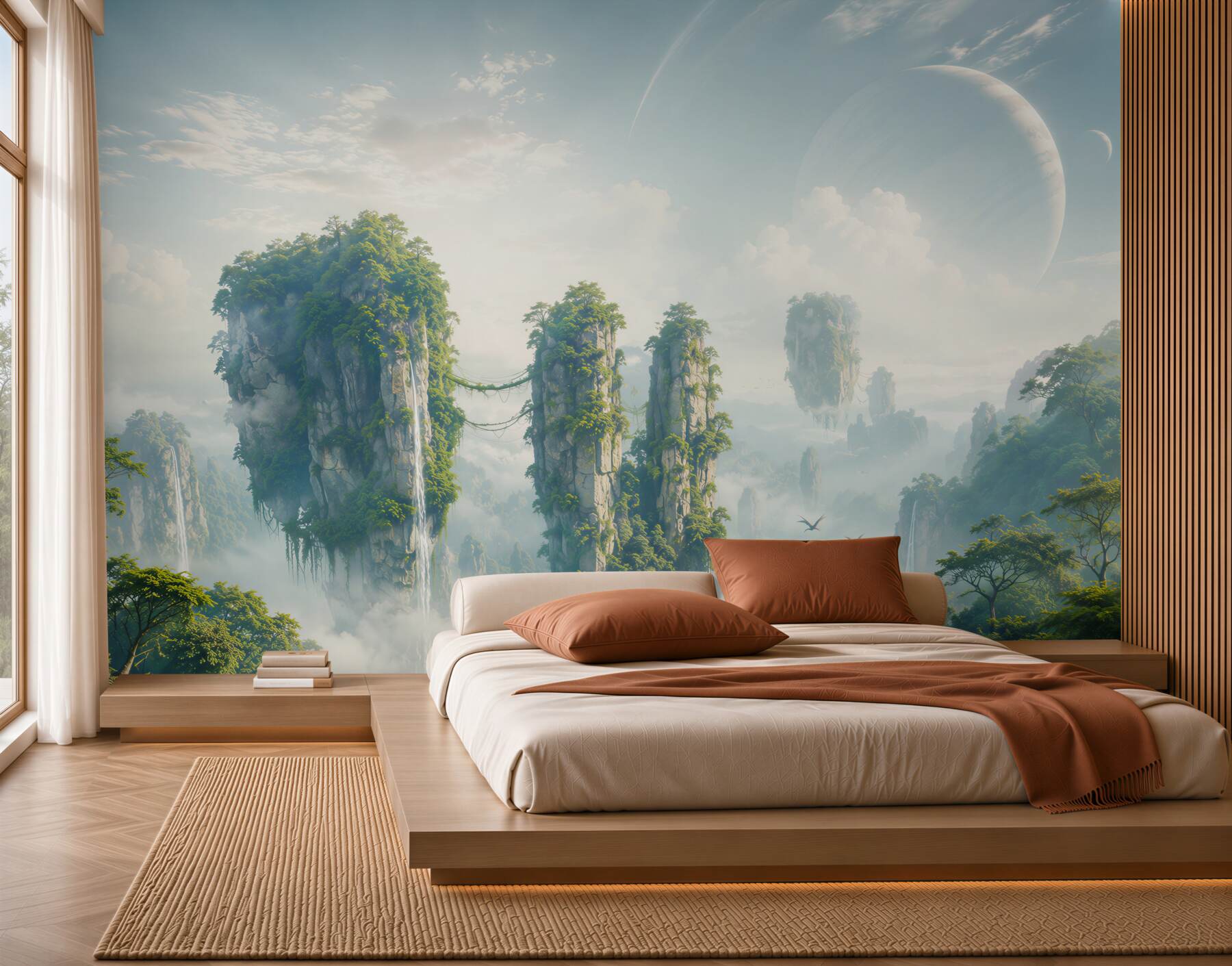 Fototapeta fantastyczna planeta Pandora?v2345