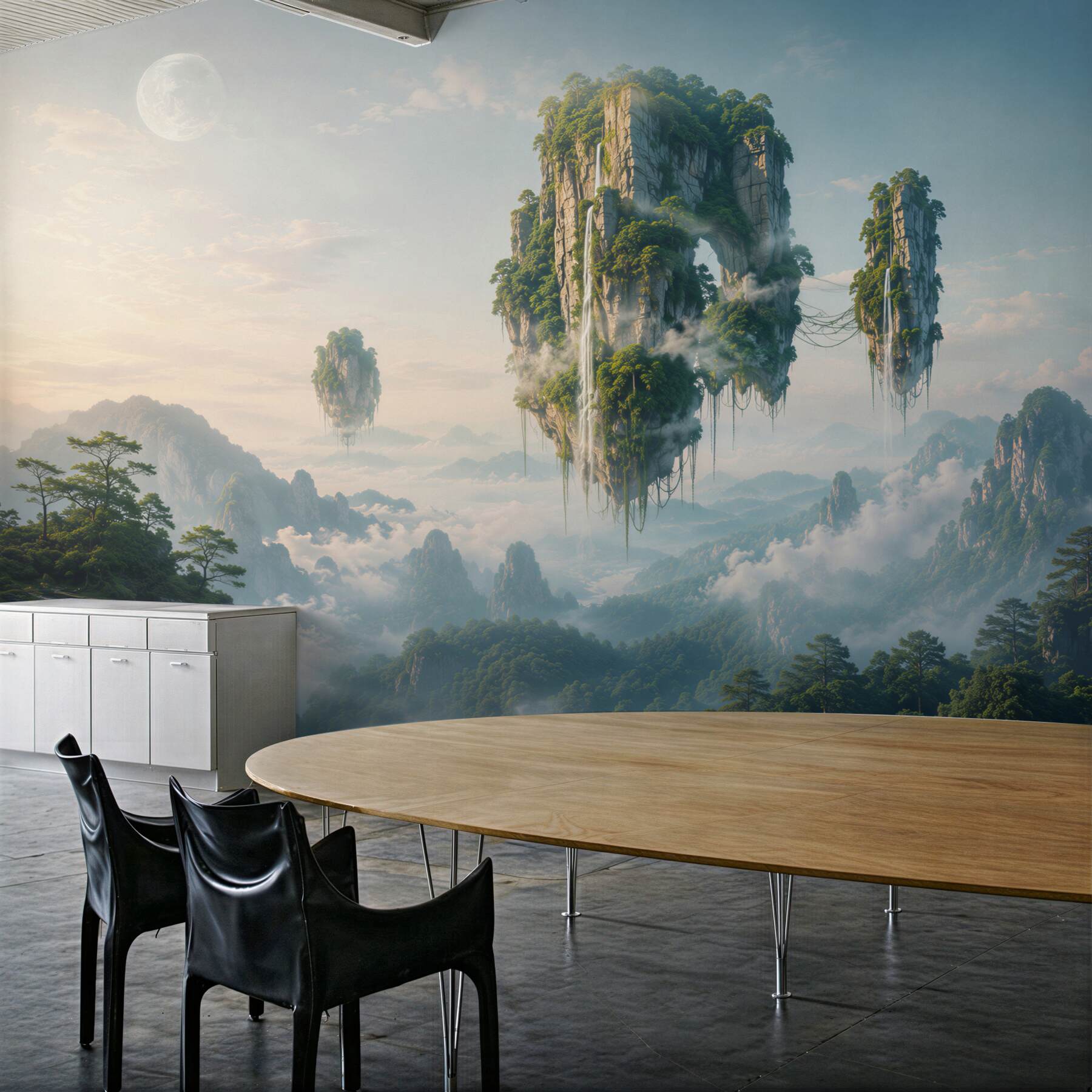 Fototapeta zielone miasto fantasy?v2345