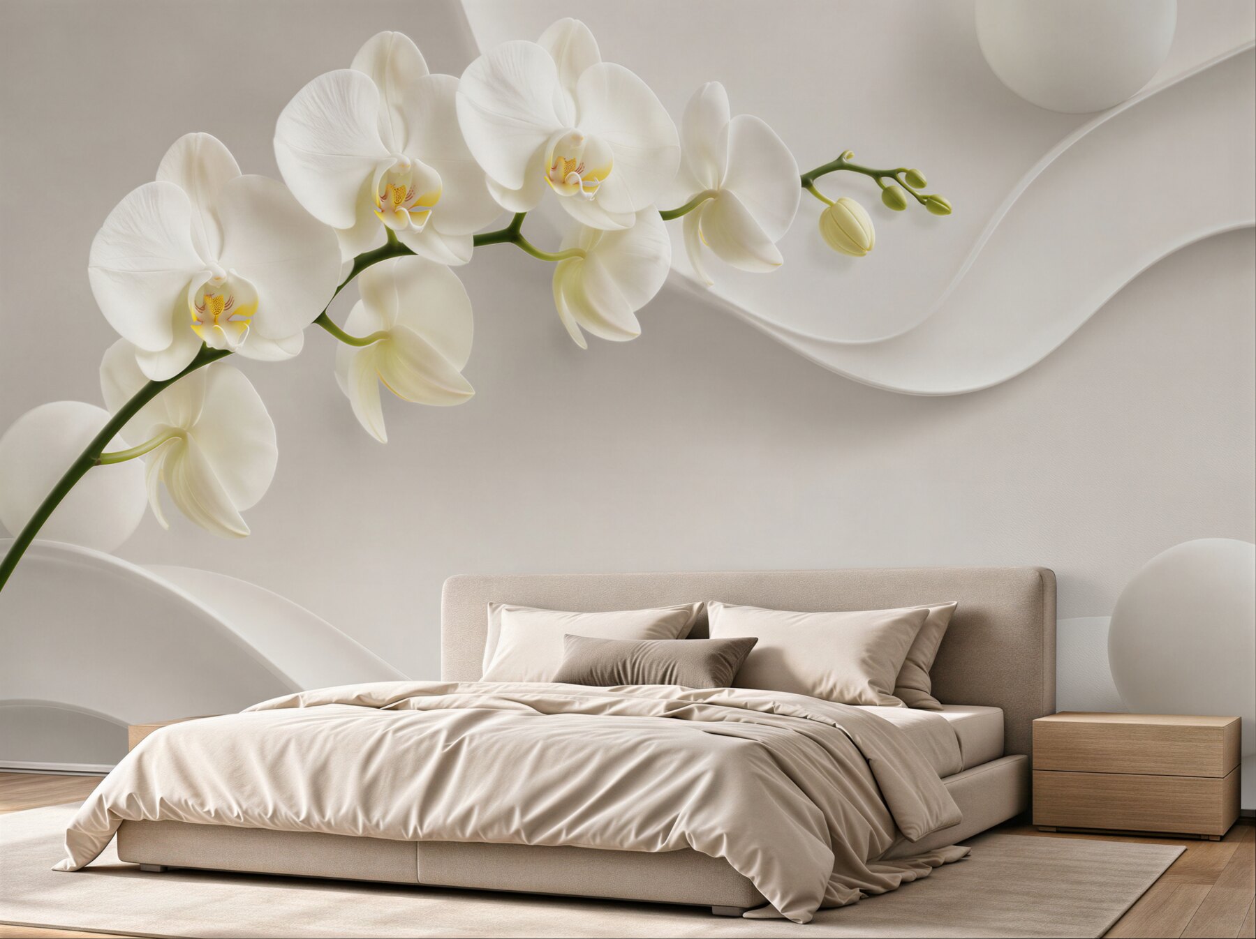 Fototapeta Rama z białej orchidei?v2345