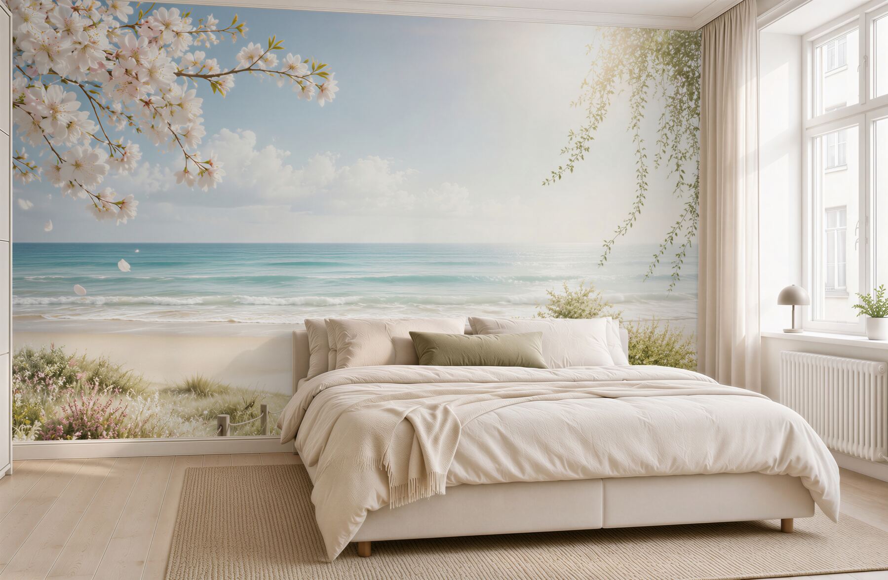 Fototapeta zielone łąki nad oceanem?v2345