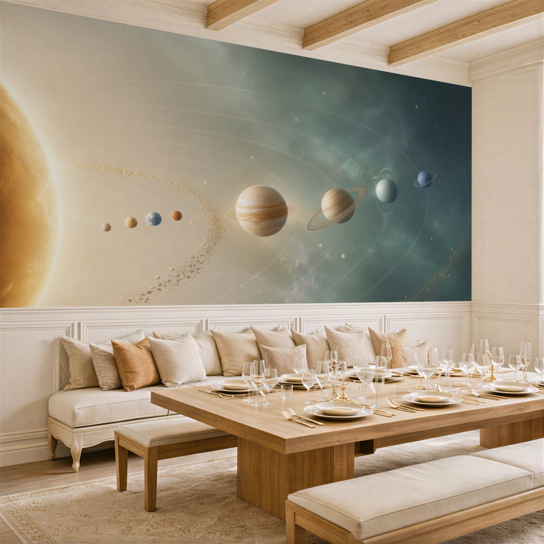 Fototapeta parada planet przed słońcem?v2345