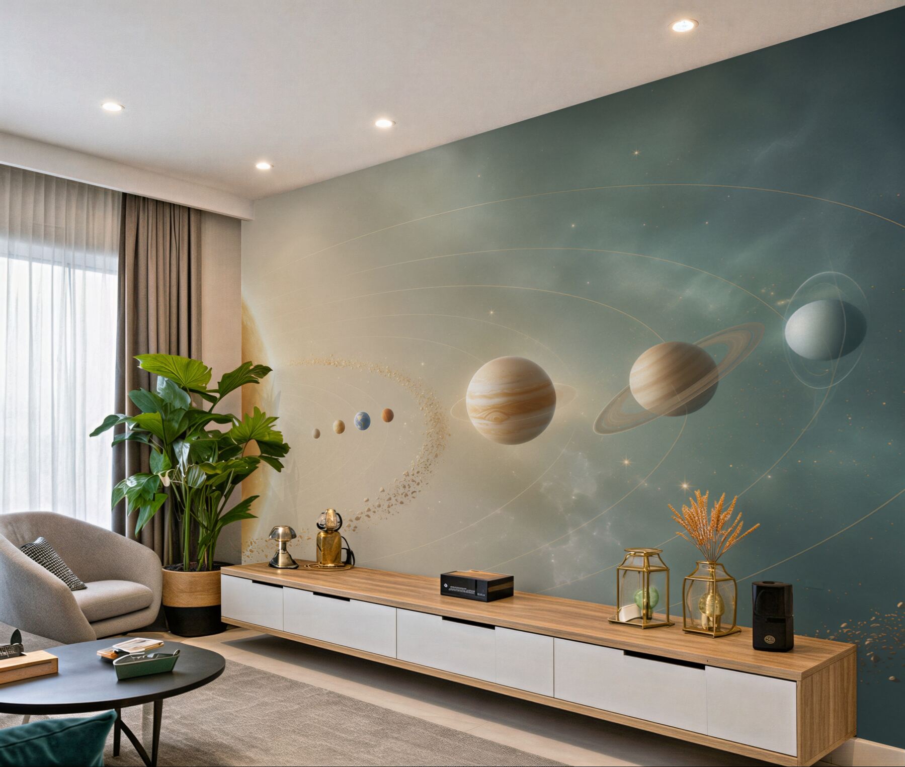 Fototapeta parada planet przed słońcem?v2345