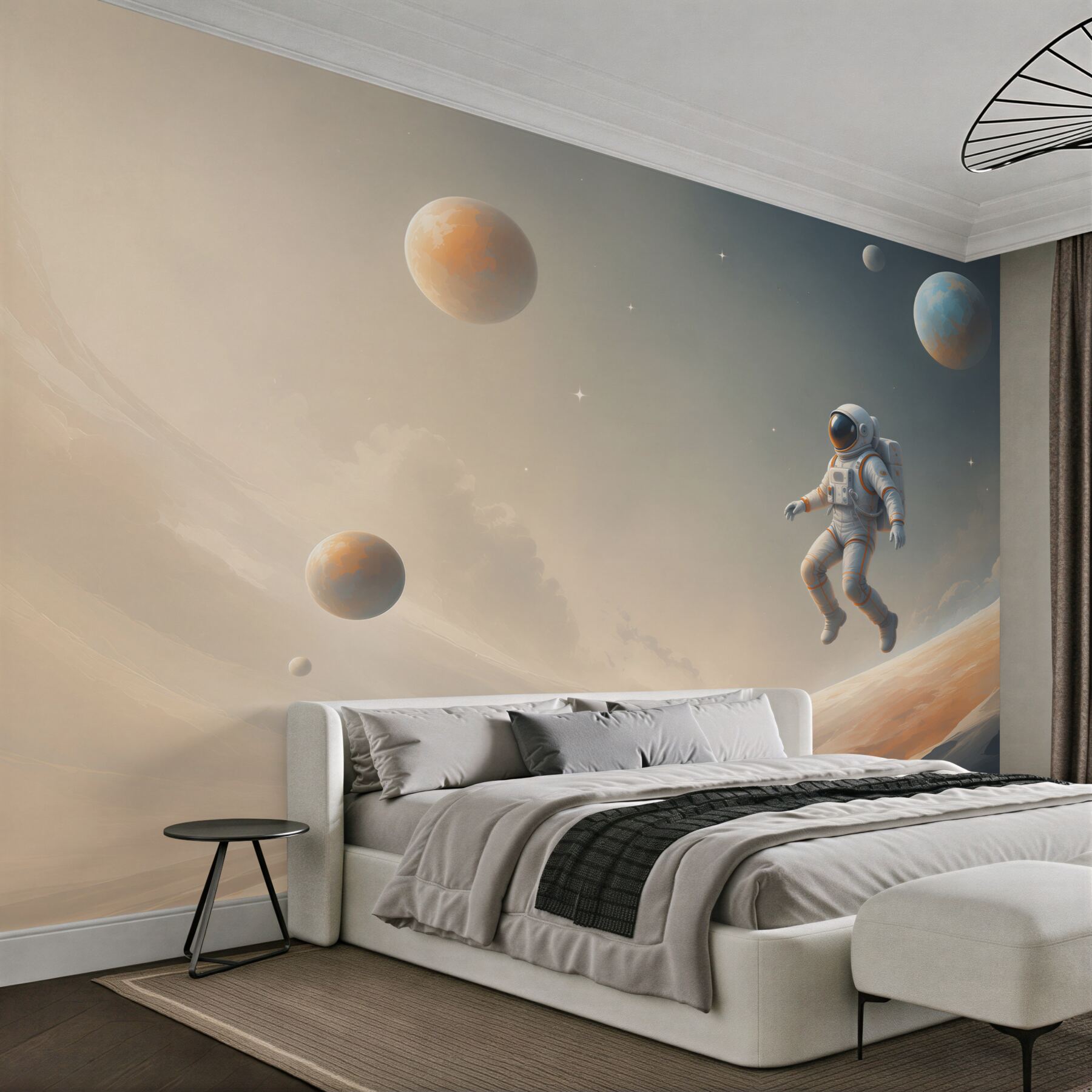 Fototapeta astronauta w kosmosie?v2345