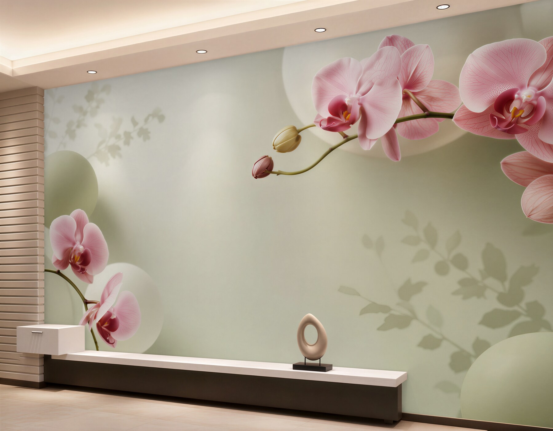 Fototapeta fioletowe i białe orchidee?v2345