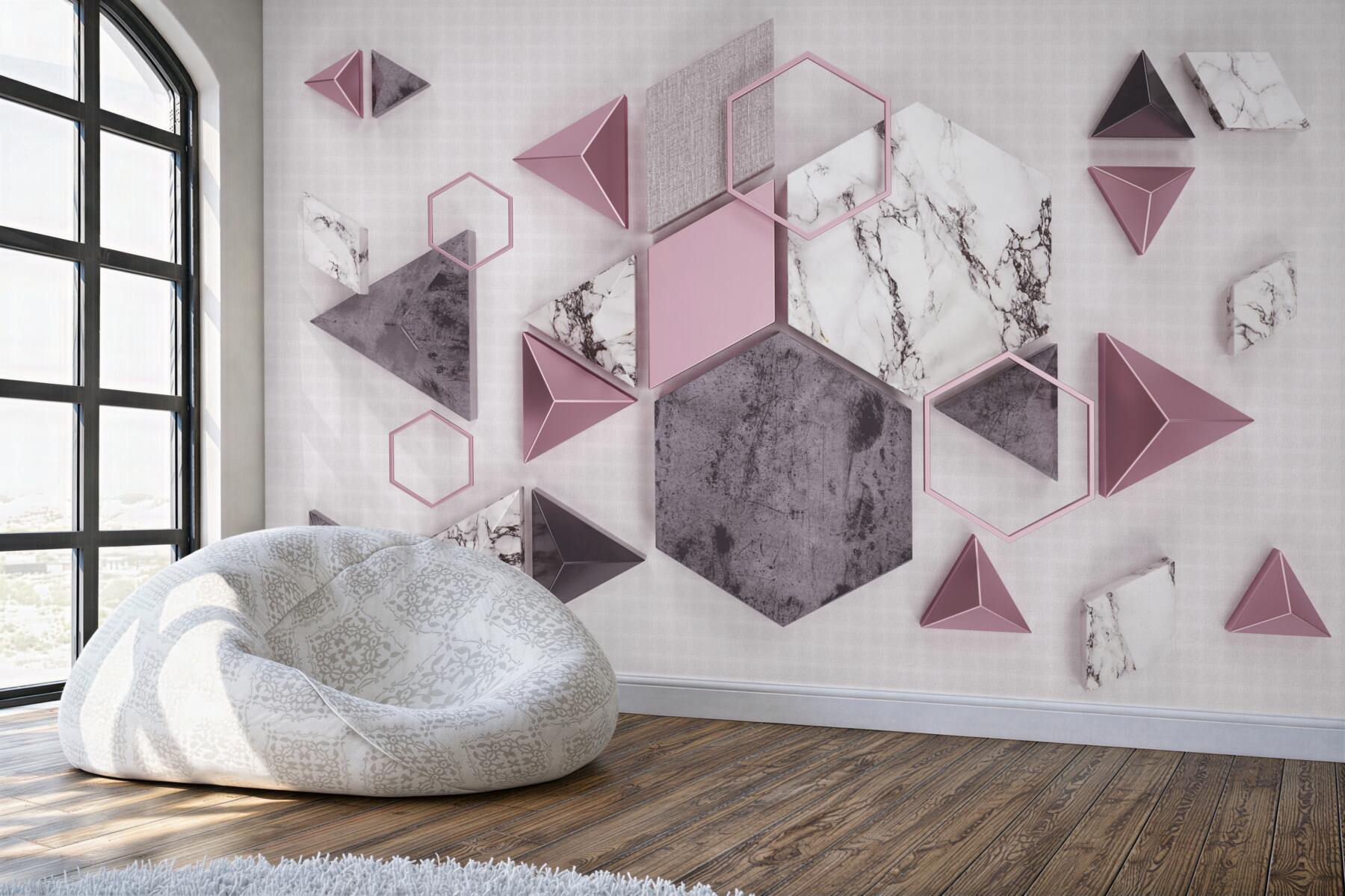 Fototapeta marmurowe kształty geometryczne?v2345