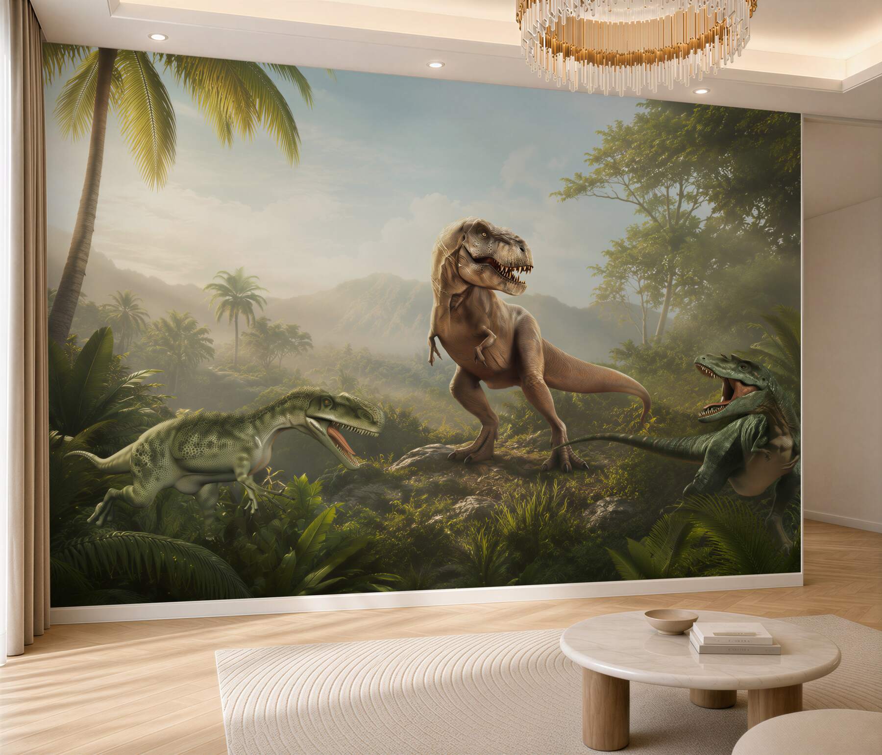 Fototapeta Wiek dinozaurów w tropikach?v2345