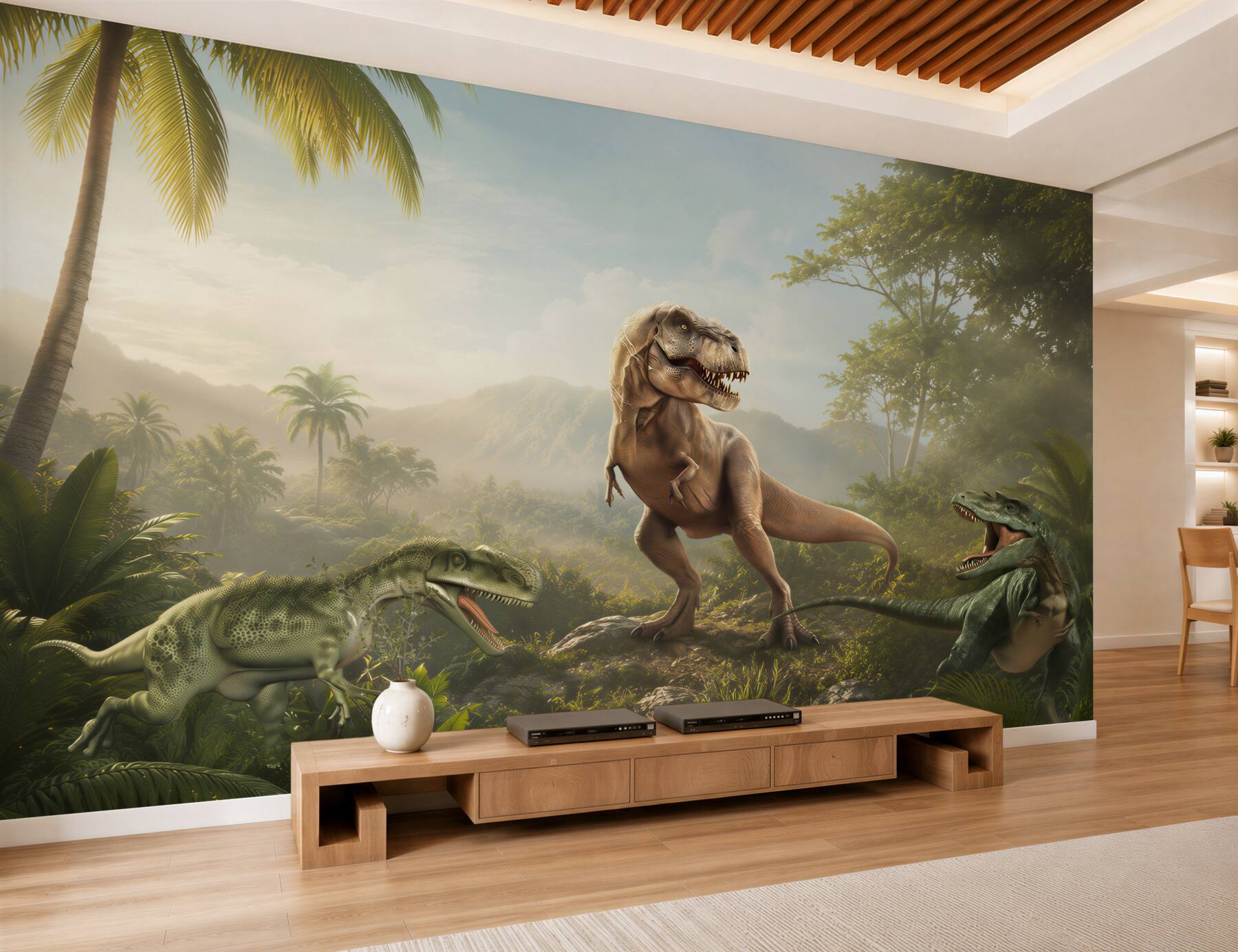 Fototapeta Wiek dinozaurów w tropikach?v2345