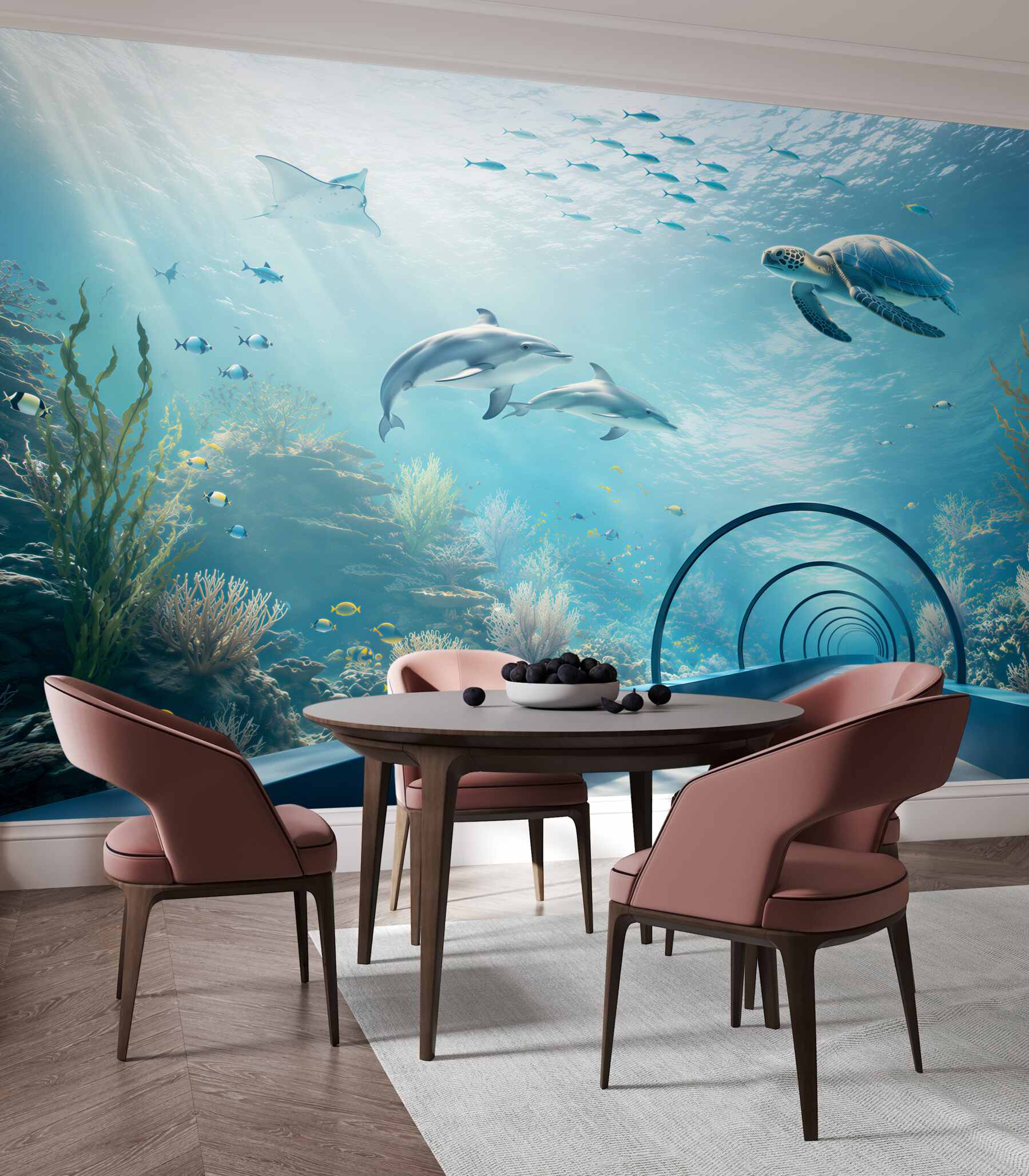 Fototapeta Oceanarium z delfinami?v2345