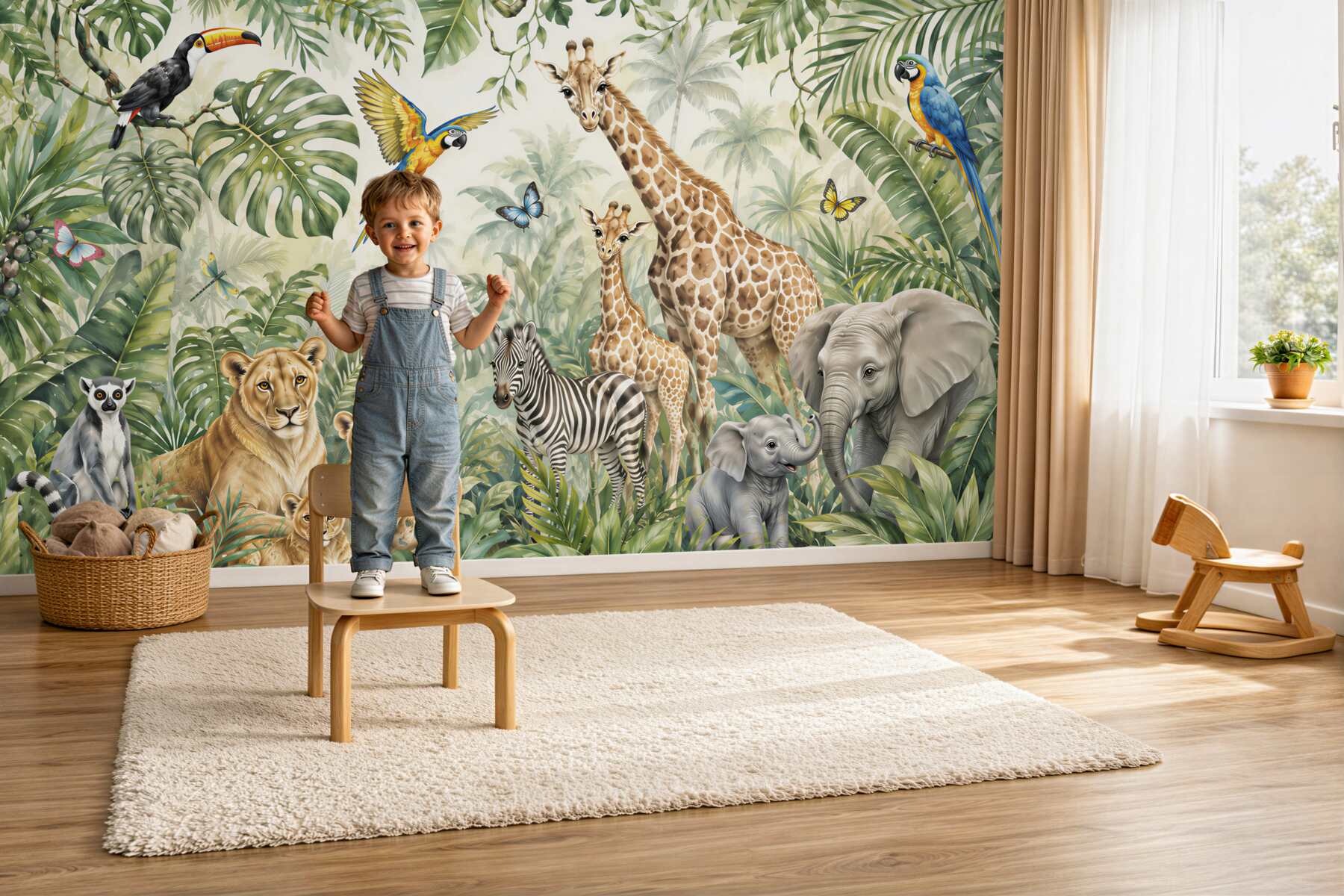 Fototapeta zwierzęta w dżungli?v2345