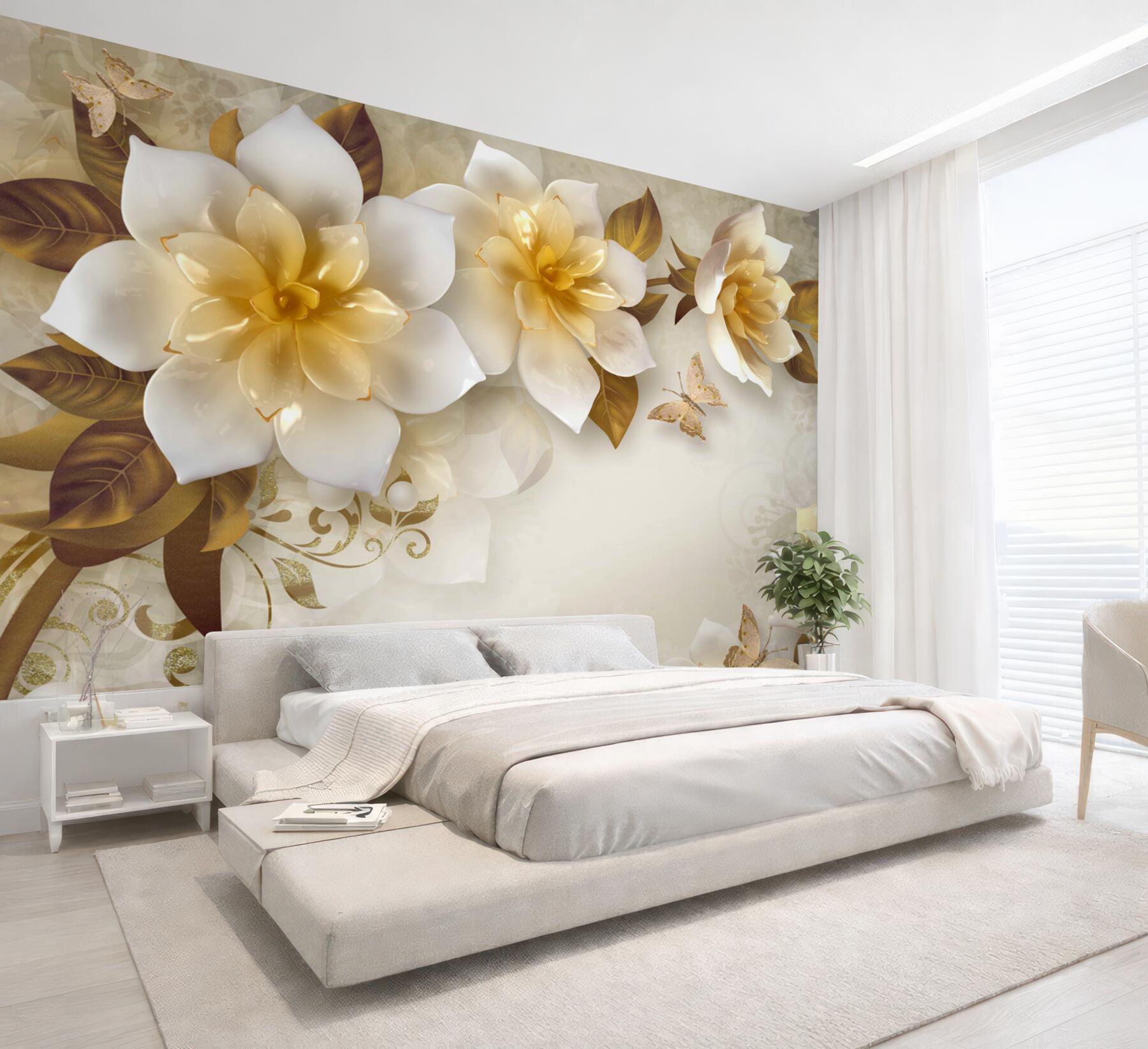 Fototapeta PORCELANOWE KWIATY?v2345