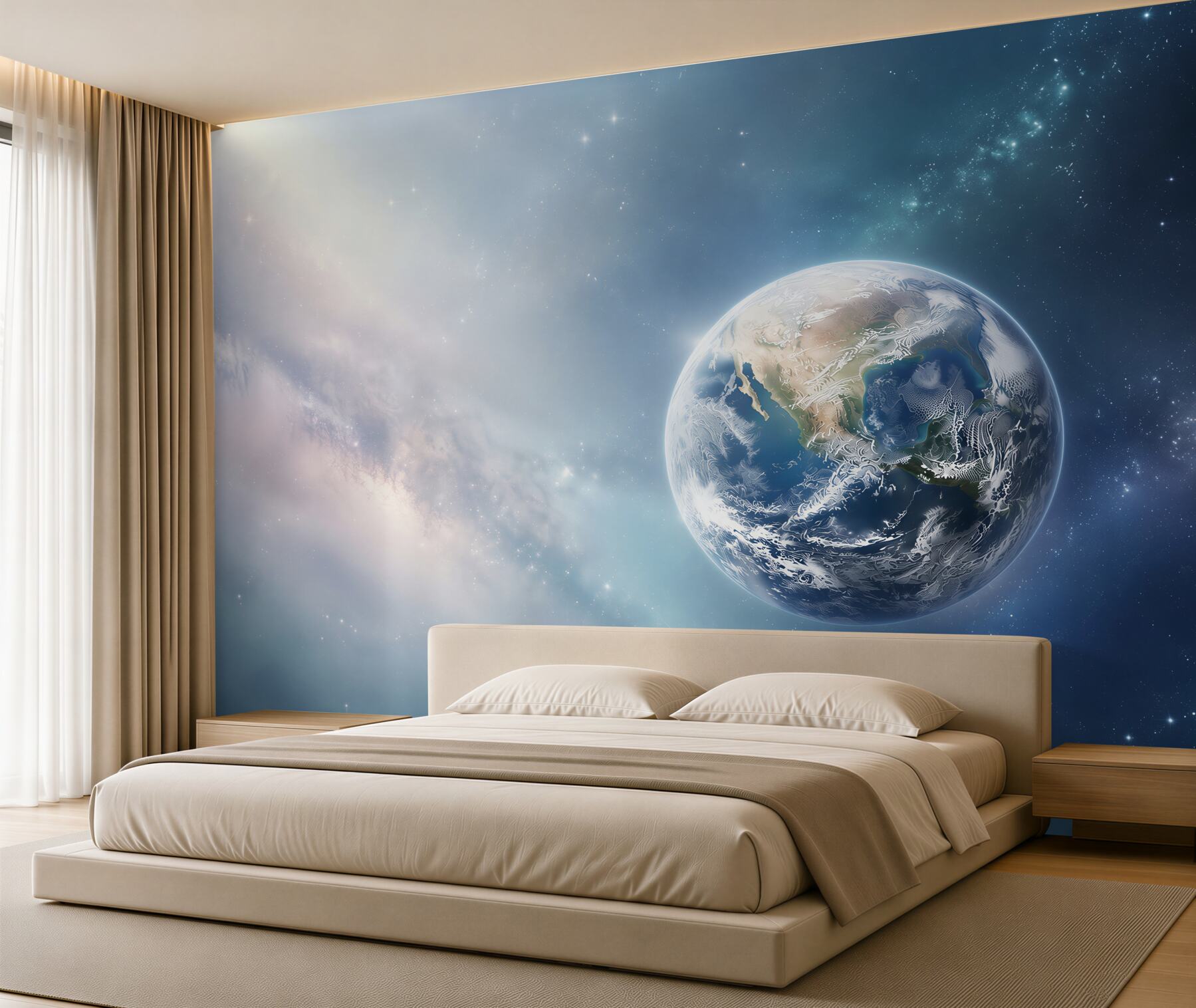 Fototapeta kamienny mur i planeta Ziemia?v2345