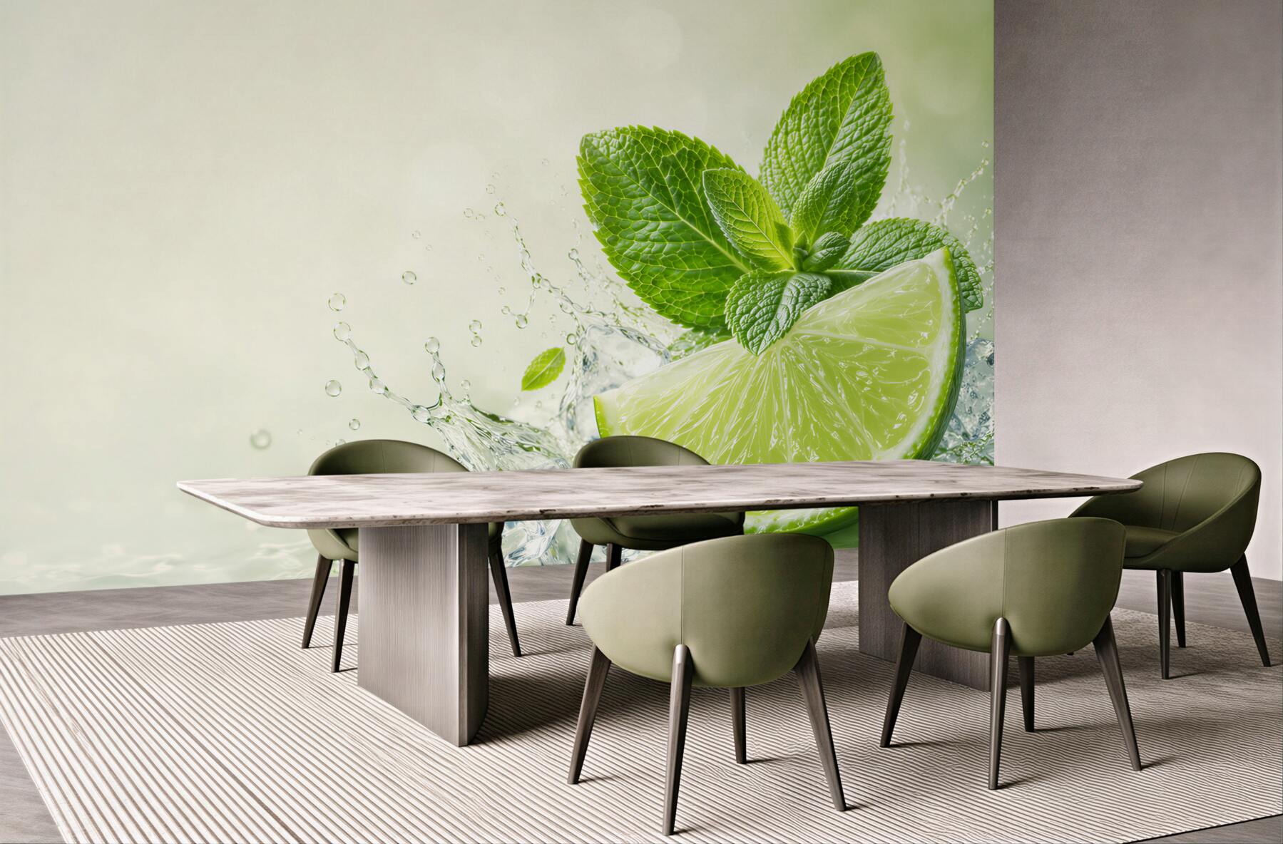 Fototapeta mojito z limonką i miętą?v2345