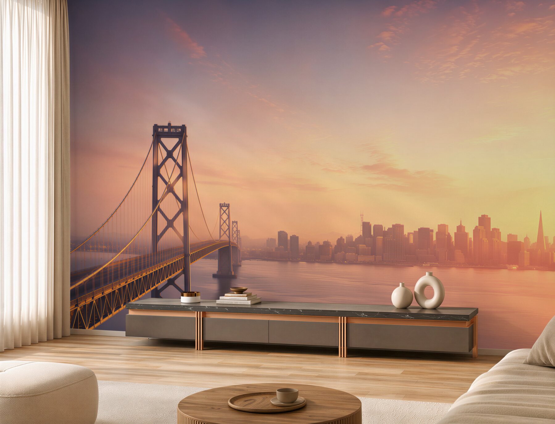 Fototapeta San Francisco w świetle świateł?v2345