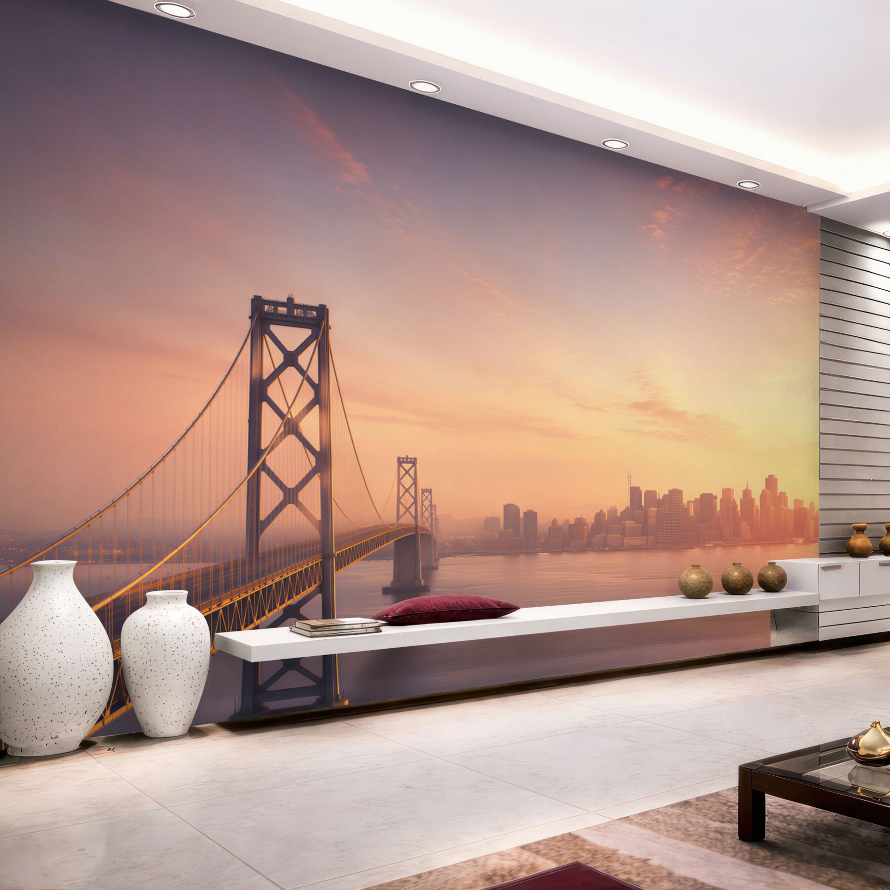 Fototapeta San Francisco w świetle świateł?v2345