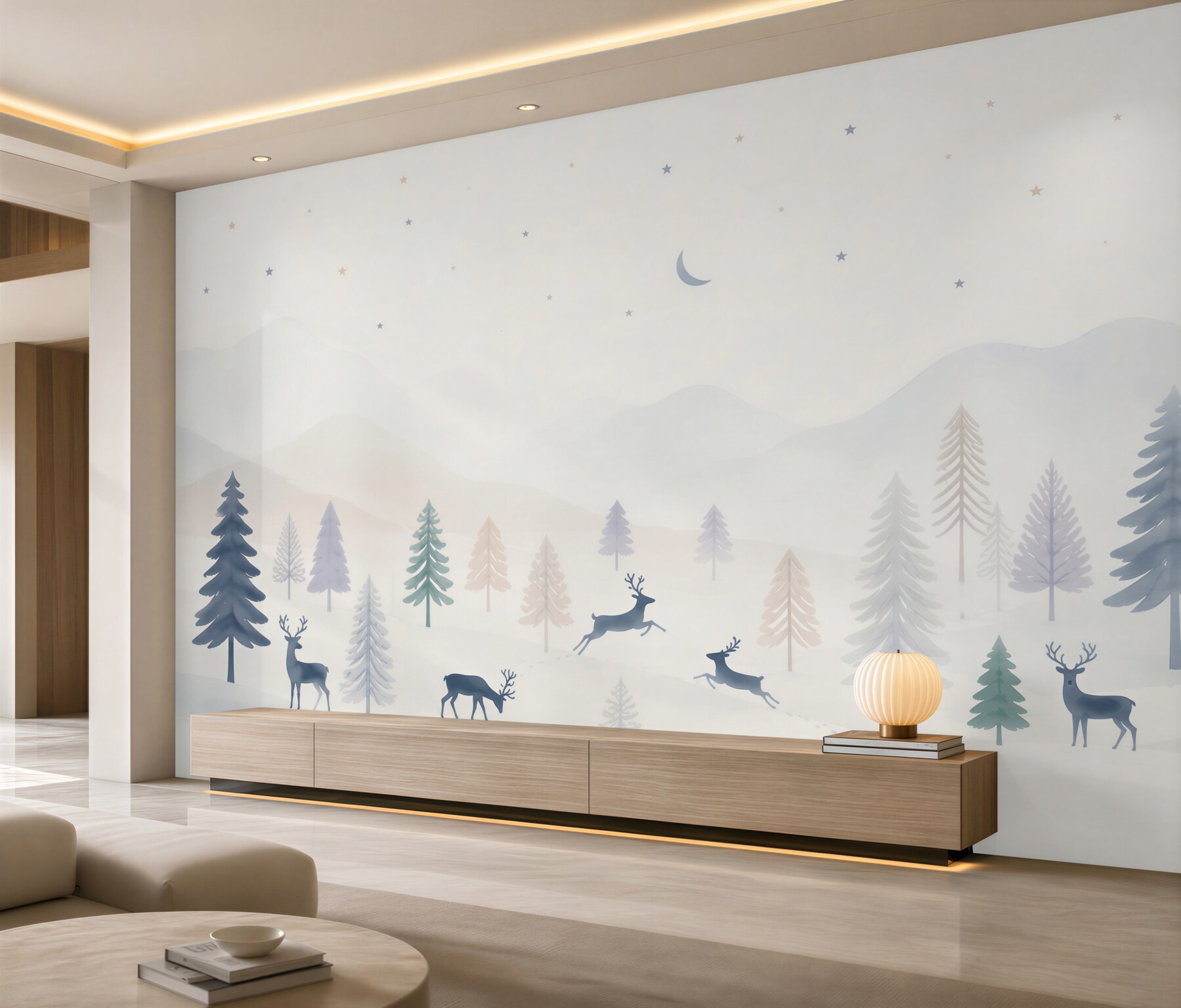 Fototapeta Minimalistyczna tapeta dla dzieci?v2345