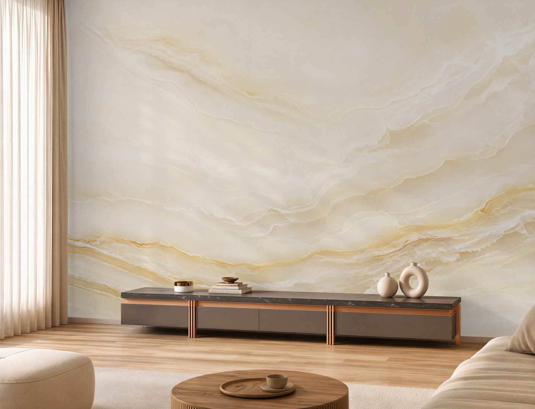Fototapeta beżowe płytki porcelanowe?v2345