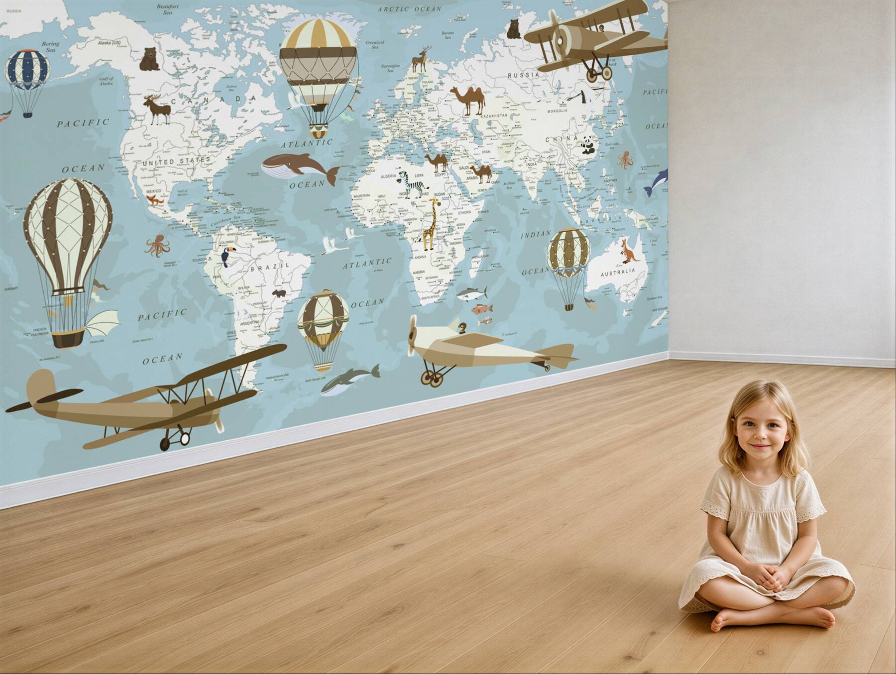 Fototapeta mapa świata?v2345