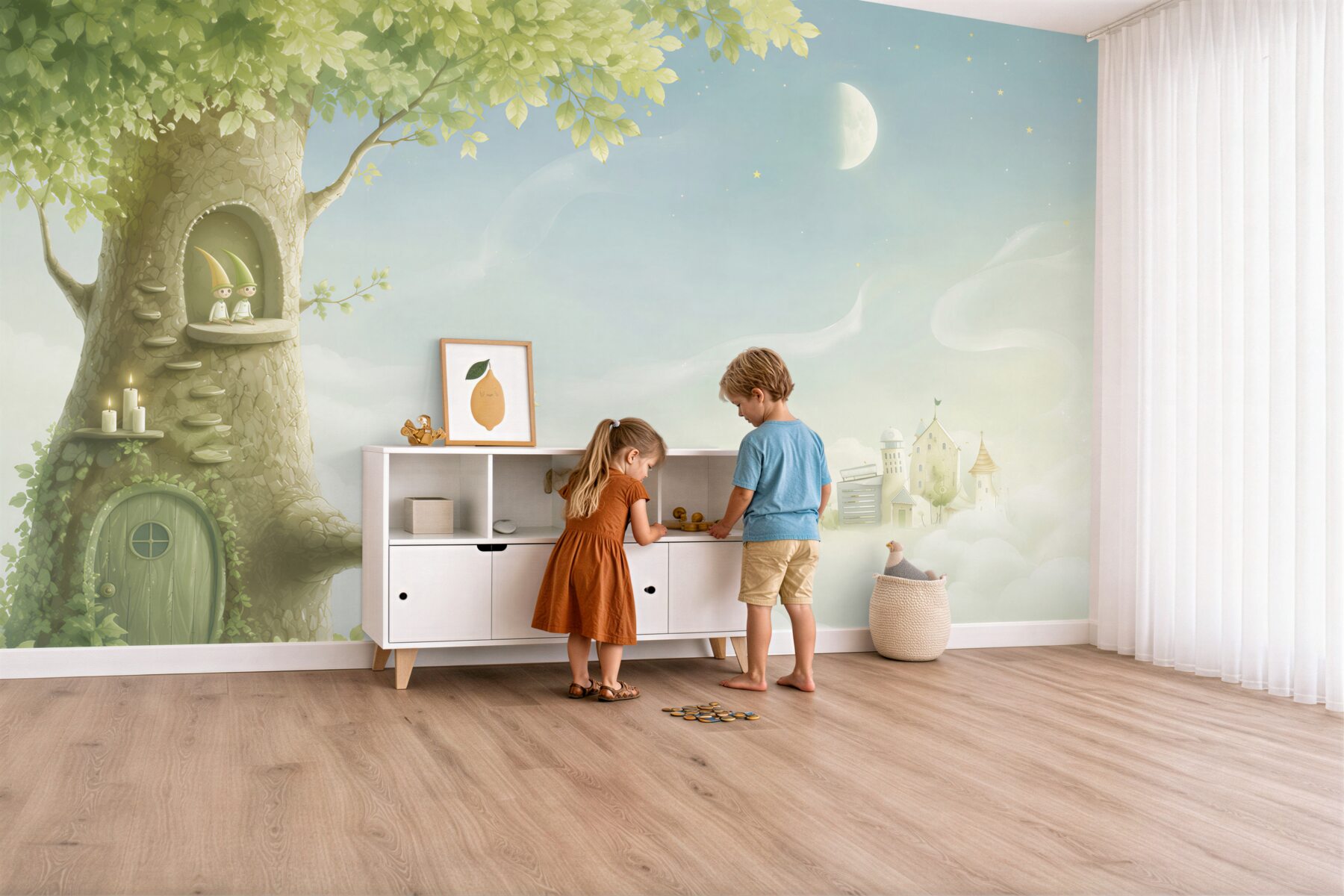 Fototapeta domek na drzewie dla zwierząt?v2345