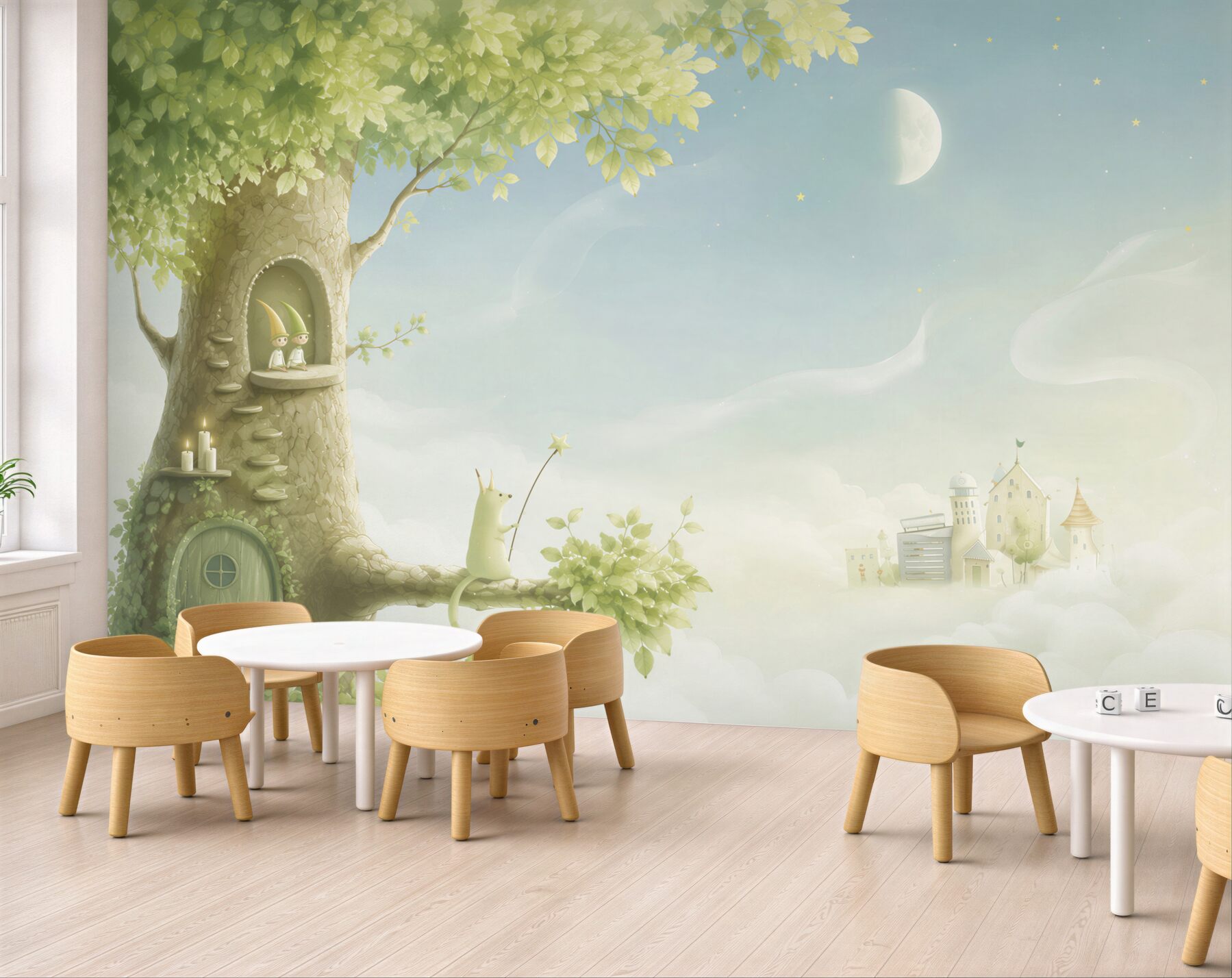Fototapeta domek na drzewie dla zwierząt?v2345