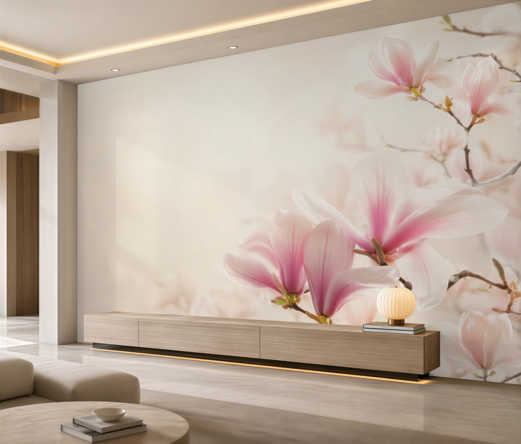 Fototapeta Otwórz magnolie?v2345