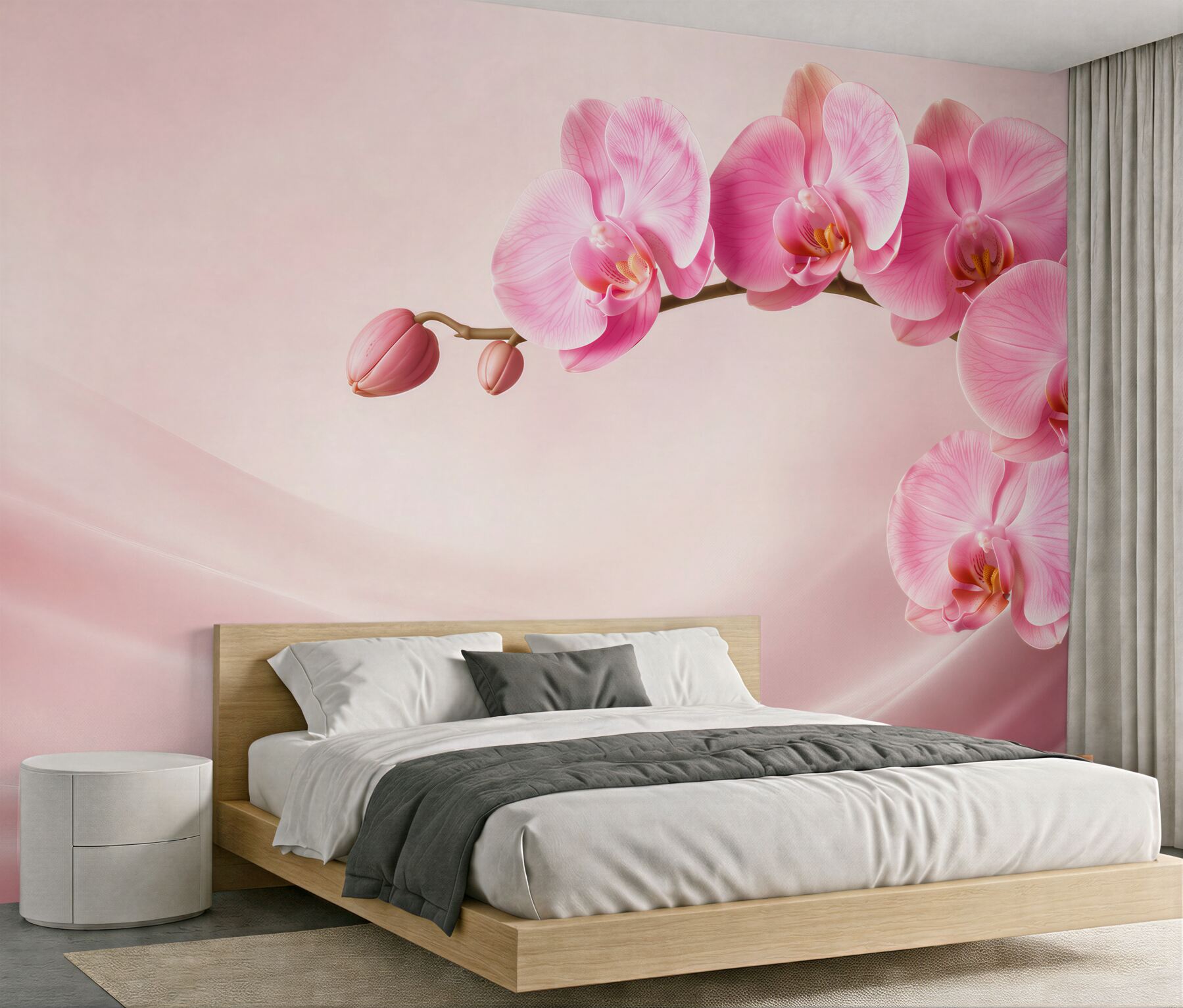 Fototapeta Gałąź czerwonej orchidei?v2345