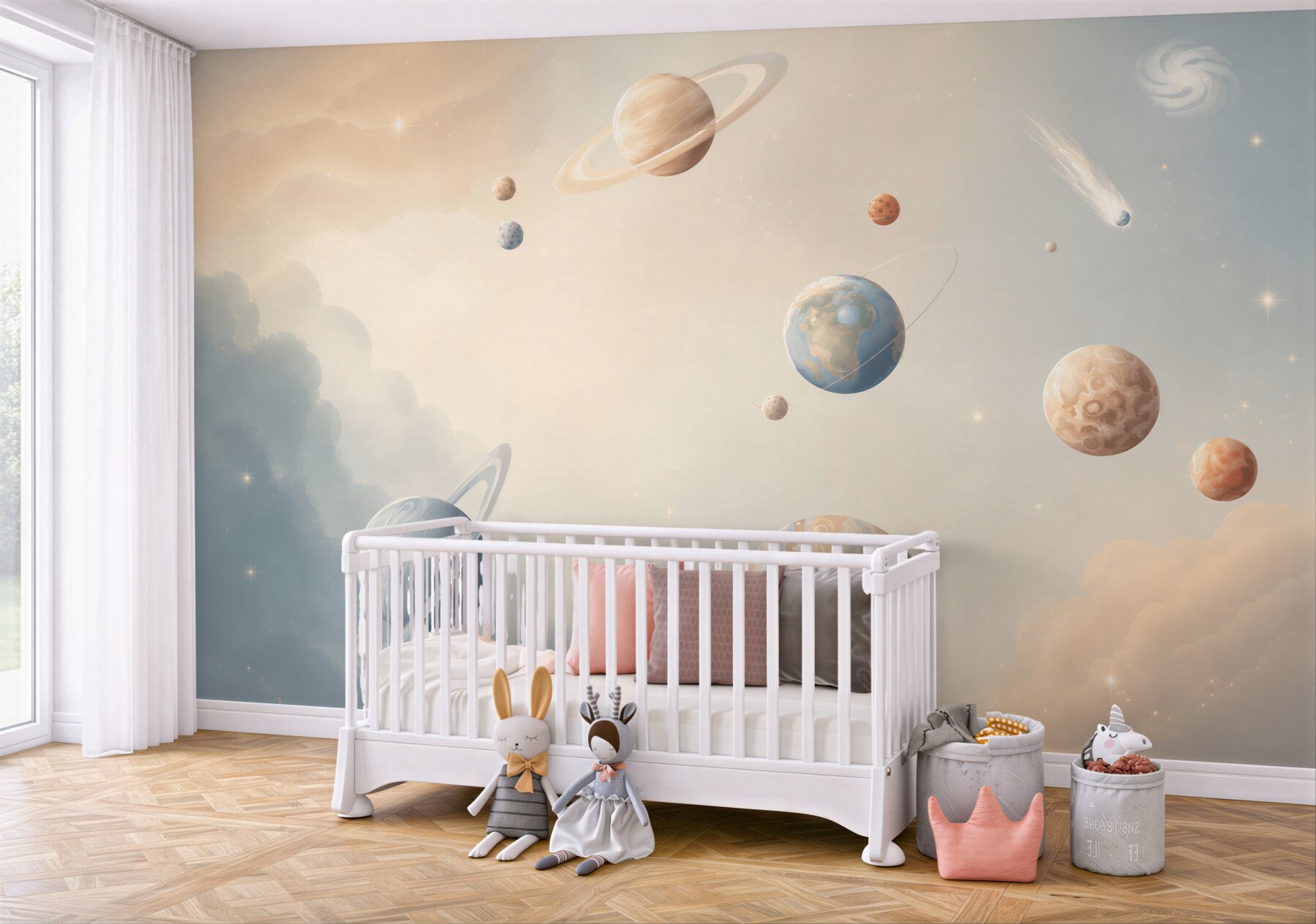 Fototapeta Różne światy planet?v2345