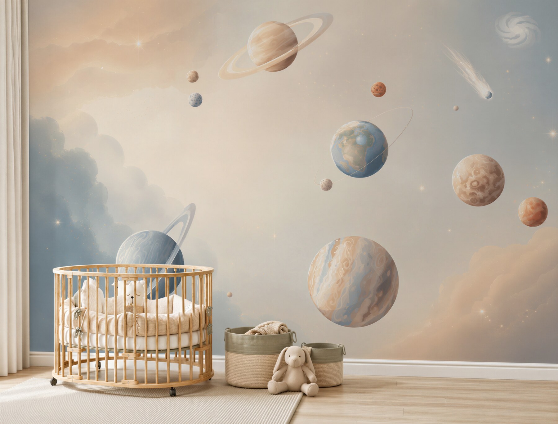 Fototapeta Różne światy planet?v2345