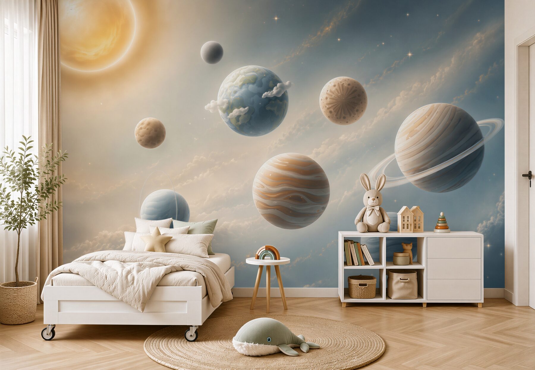 Fototapeta Wiele planet w kosmosie?v2345