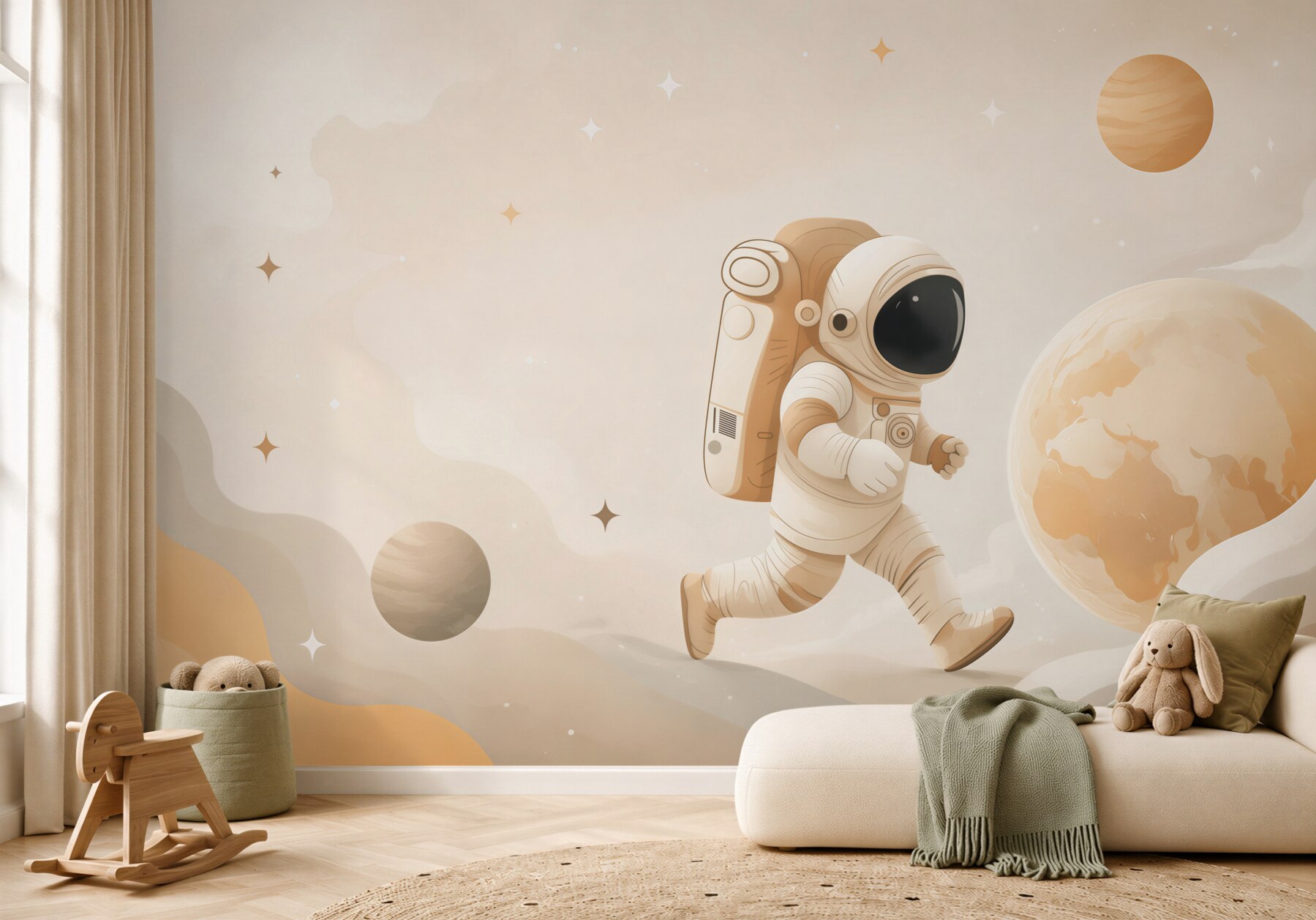 Fototapeta Astronauta wykonuje swoją misję?v2345